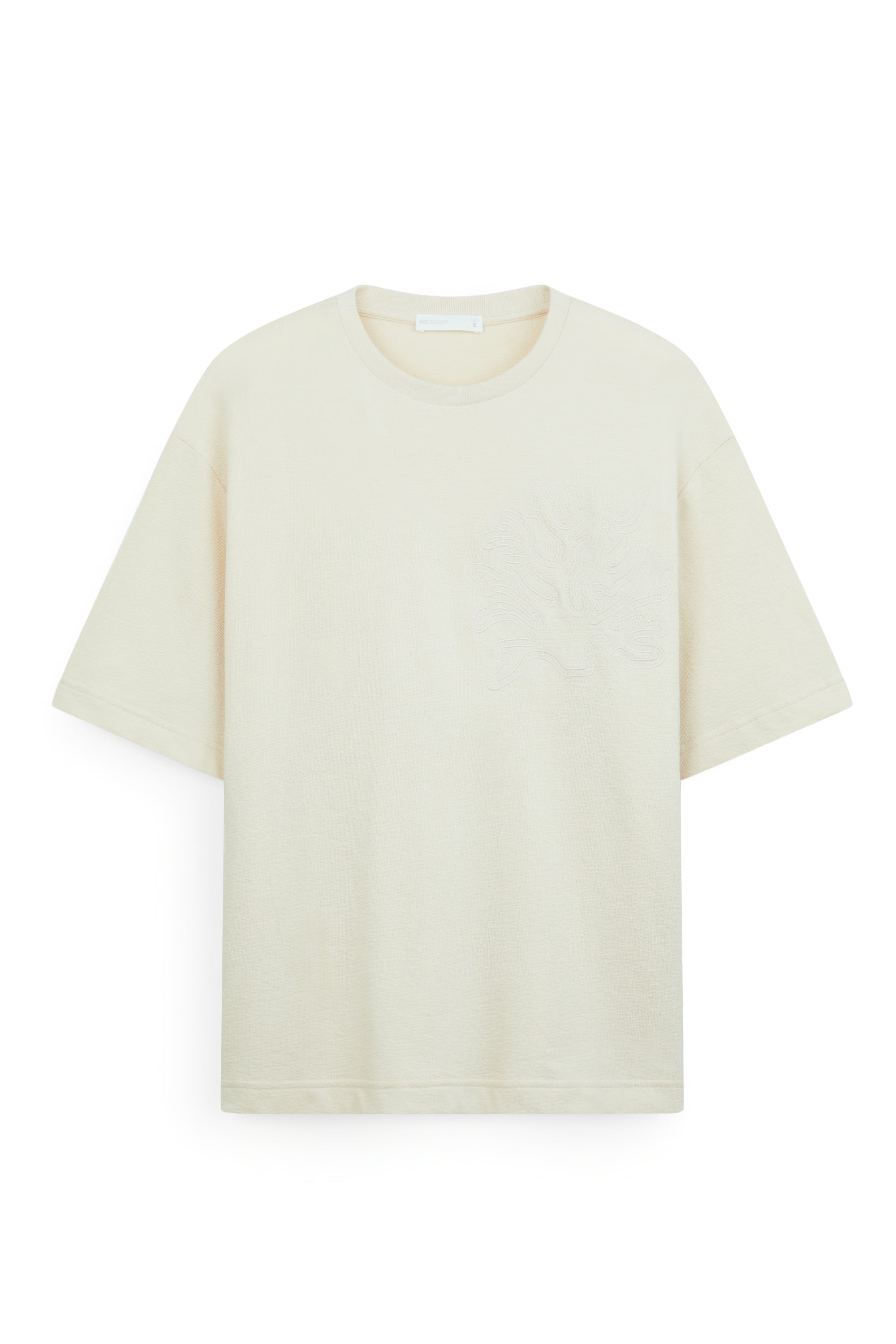 AIIZ Men's Embroidered Short Sleeve T-Shirt