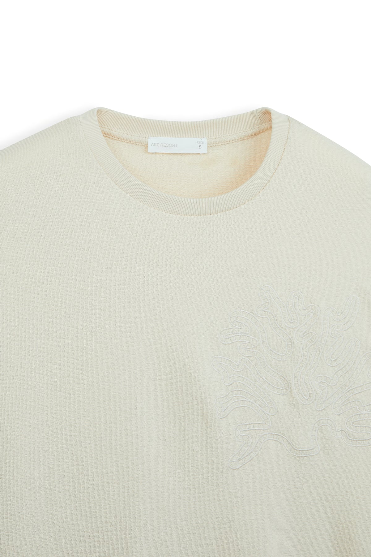 AIIZ Men's Embroidered Short Sleeve T-Shirt