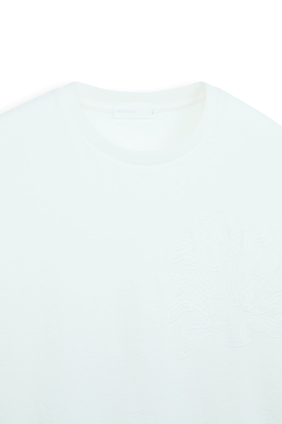 AIIZ Men's Embroidered Short Sleeve T-Shirt