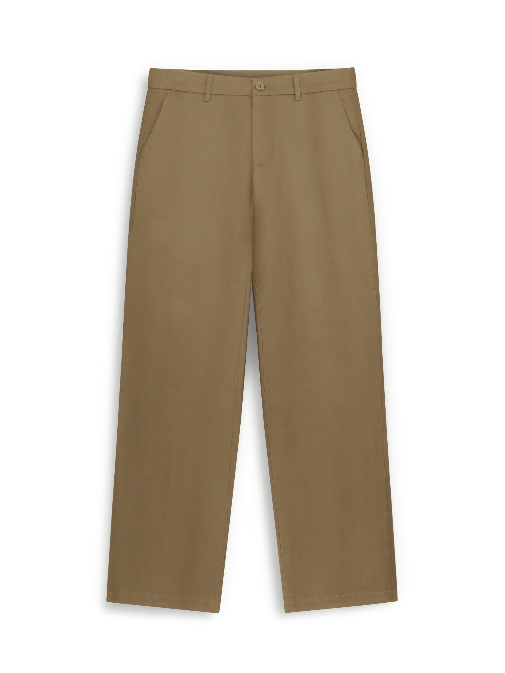 AIIZ Men's Slim Fit Chino Pants (Brown / 30)