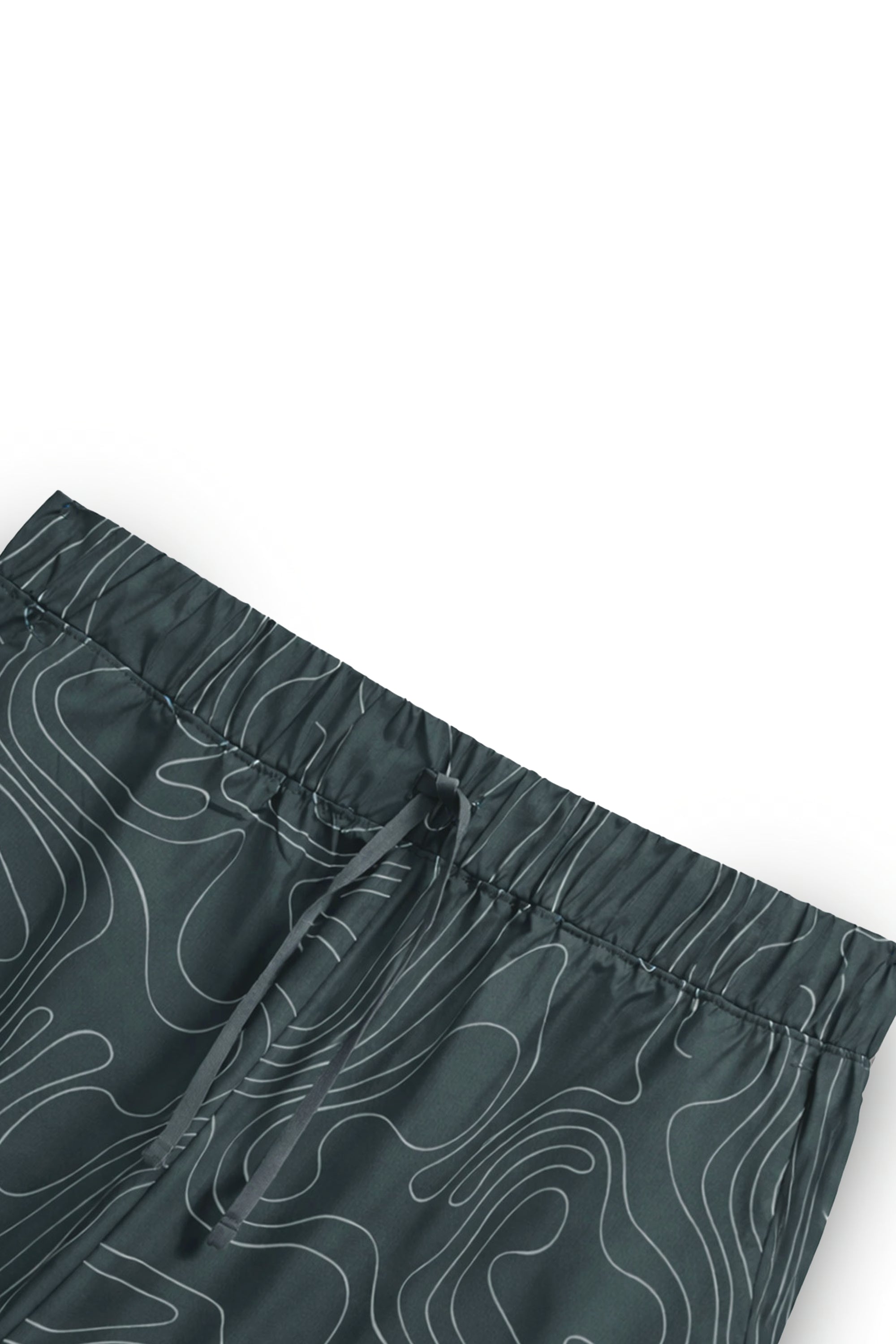 AIIZ Men's Quick Dry Stretch Active Printed Shorts