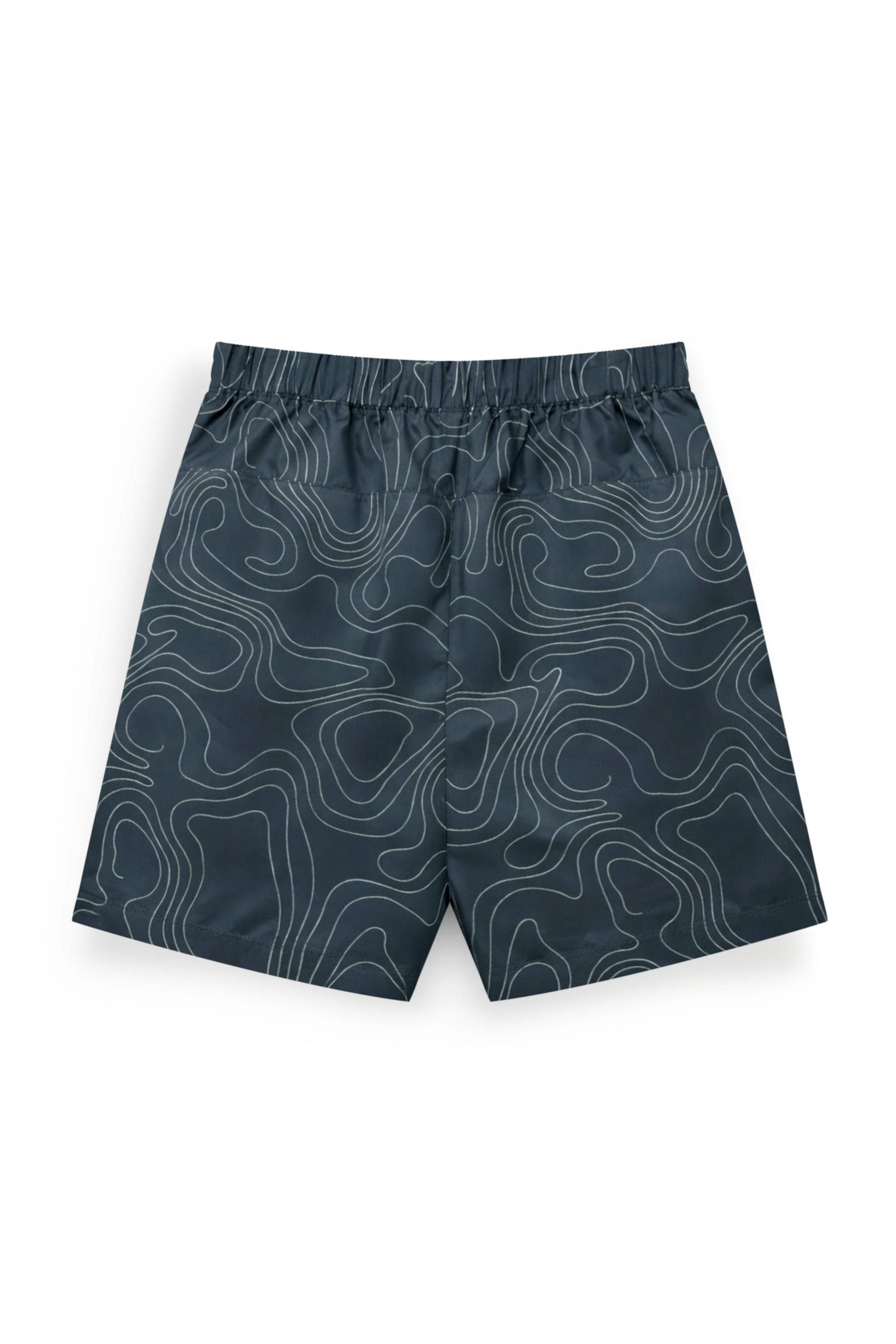 AIIZ Men's Quick Dry Stretch Active Printed Shorts