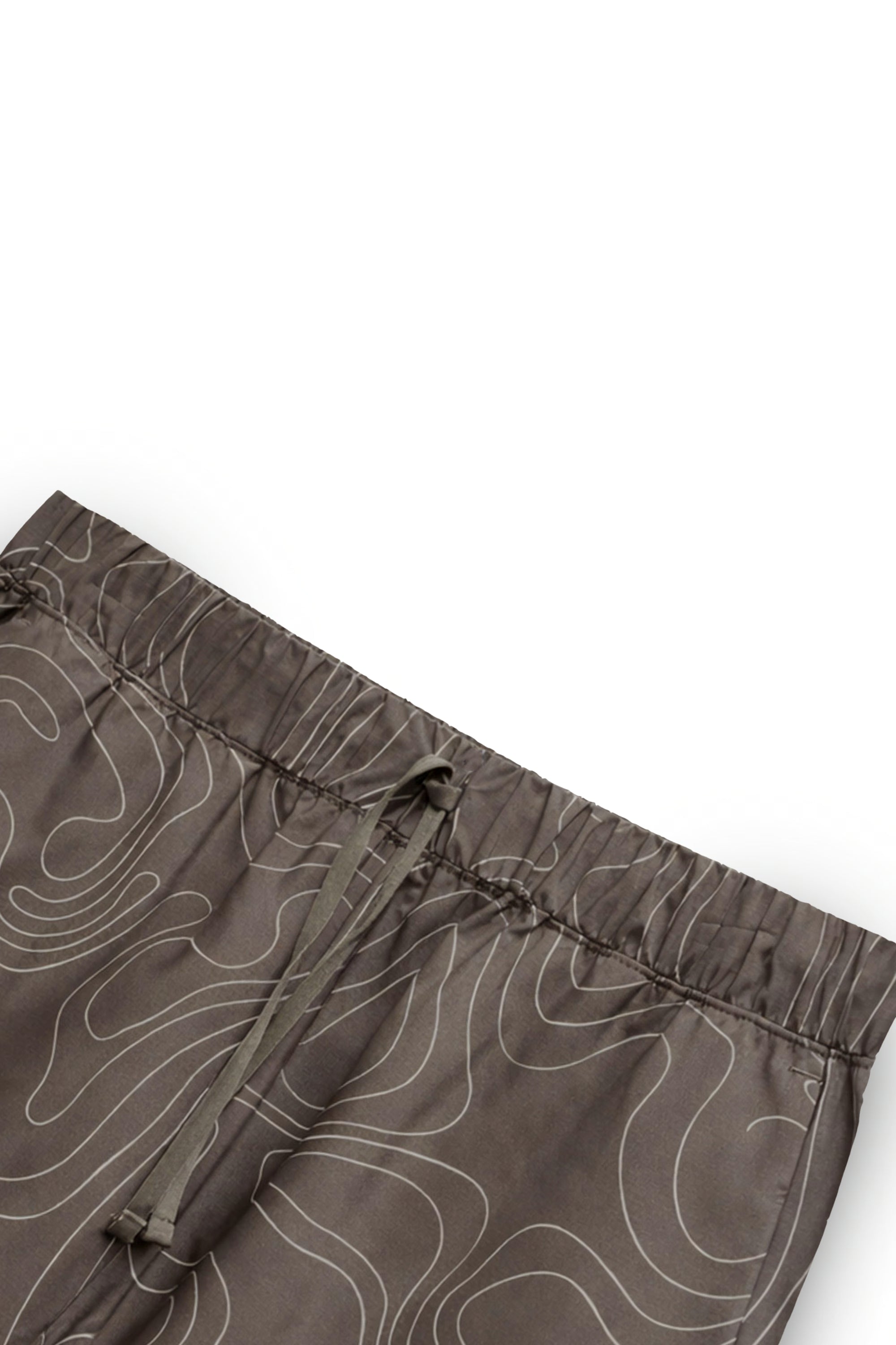 AIIZ Men's Quick Dry Stretch Active Printed Shorts
