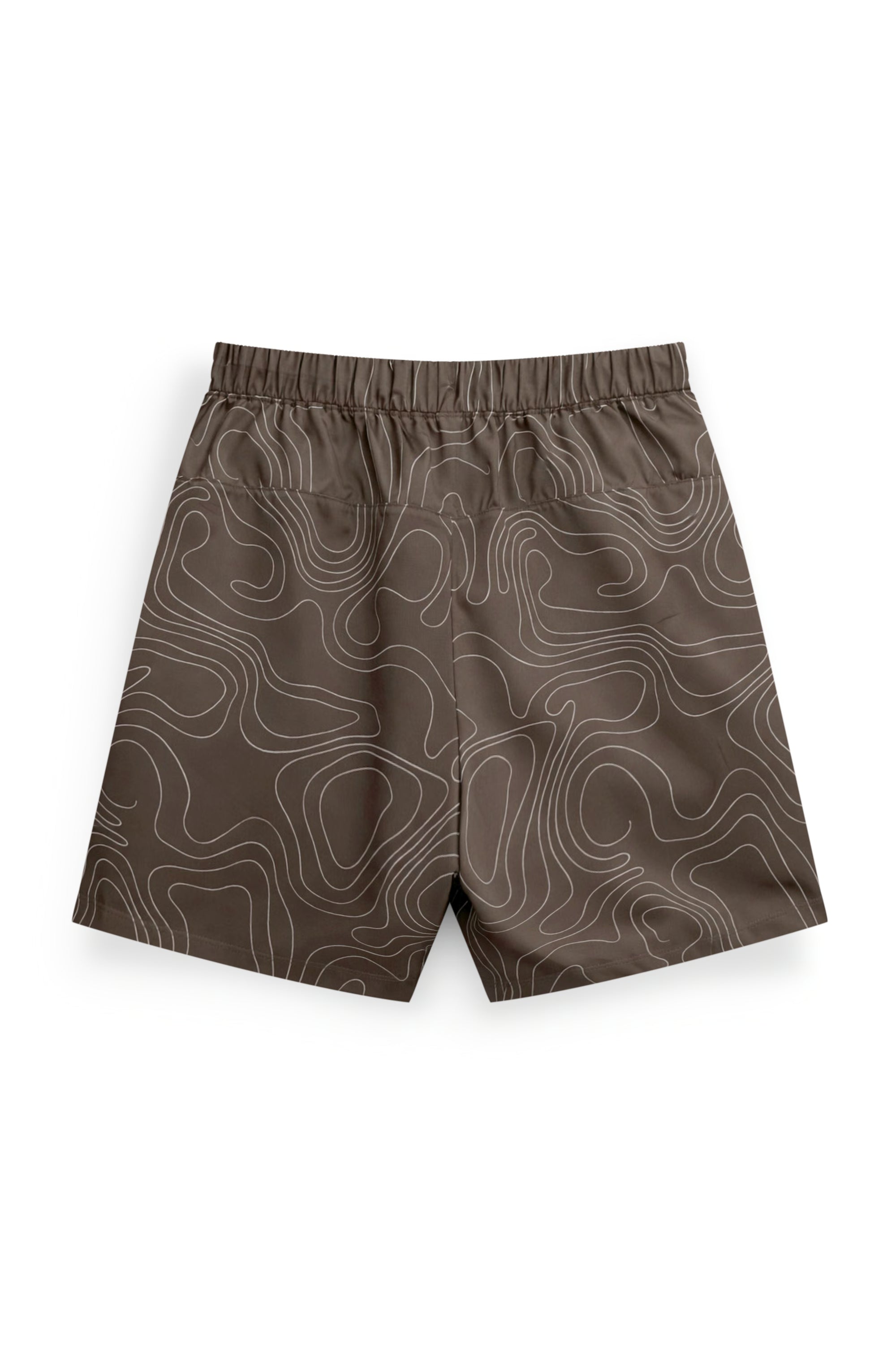 AIIZ Men's Quick Dry Stretch Active Printed Shorts
