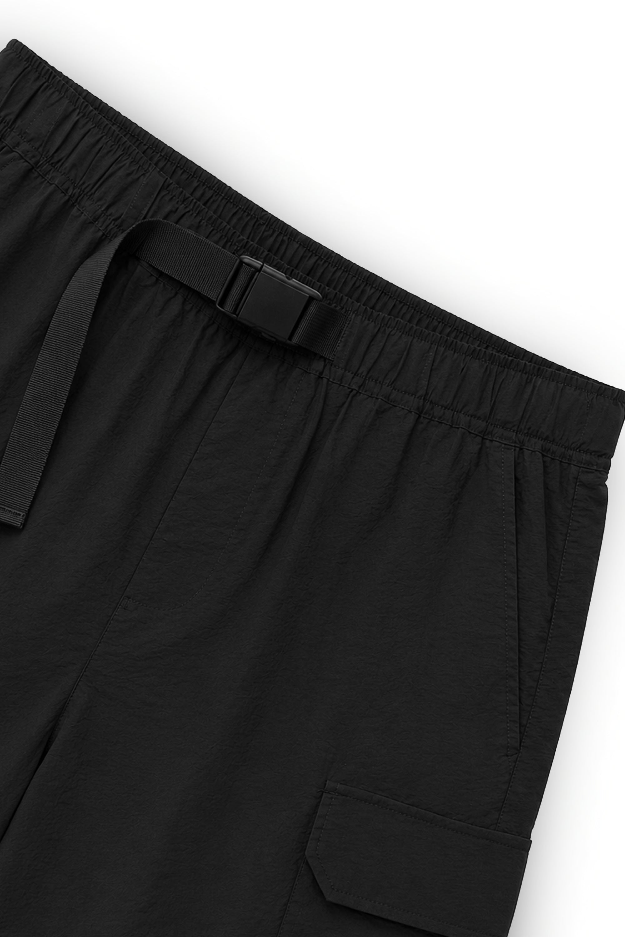 AIIZ Men's Nylon Cargo Shorts