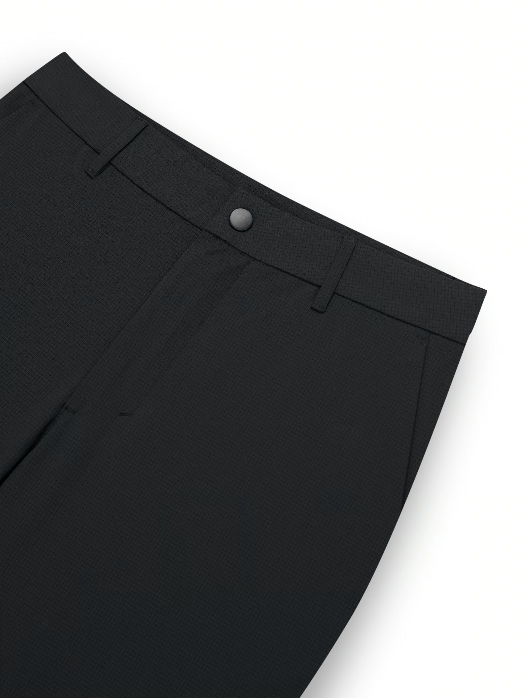 AIIZ Men's Polyester Stretch Chino Shorts