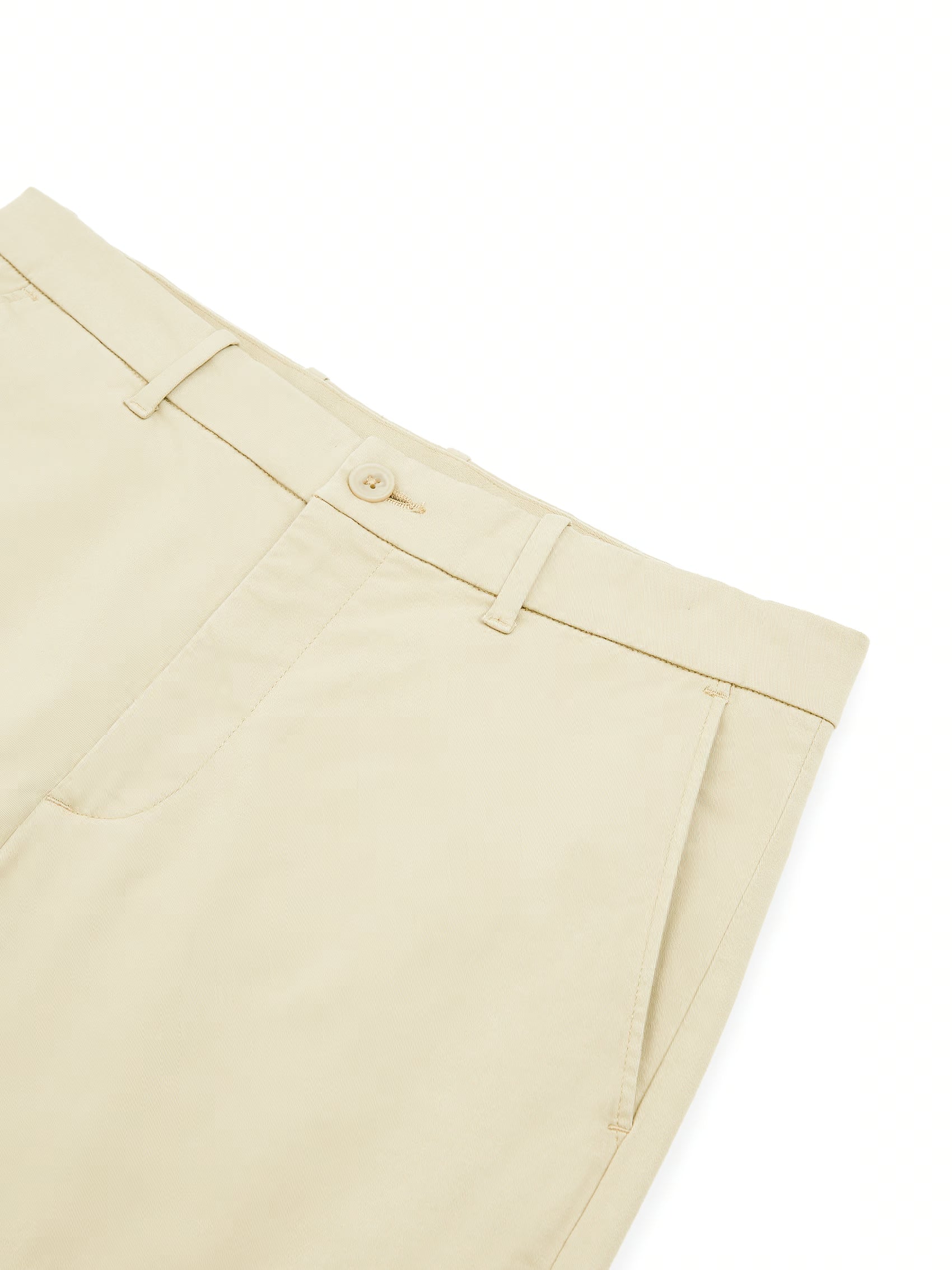 AIIZ Men's Chino Shorts with Elastic Waist