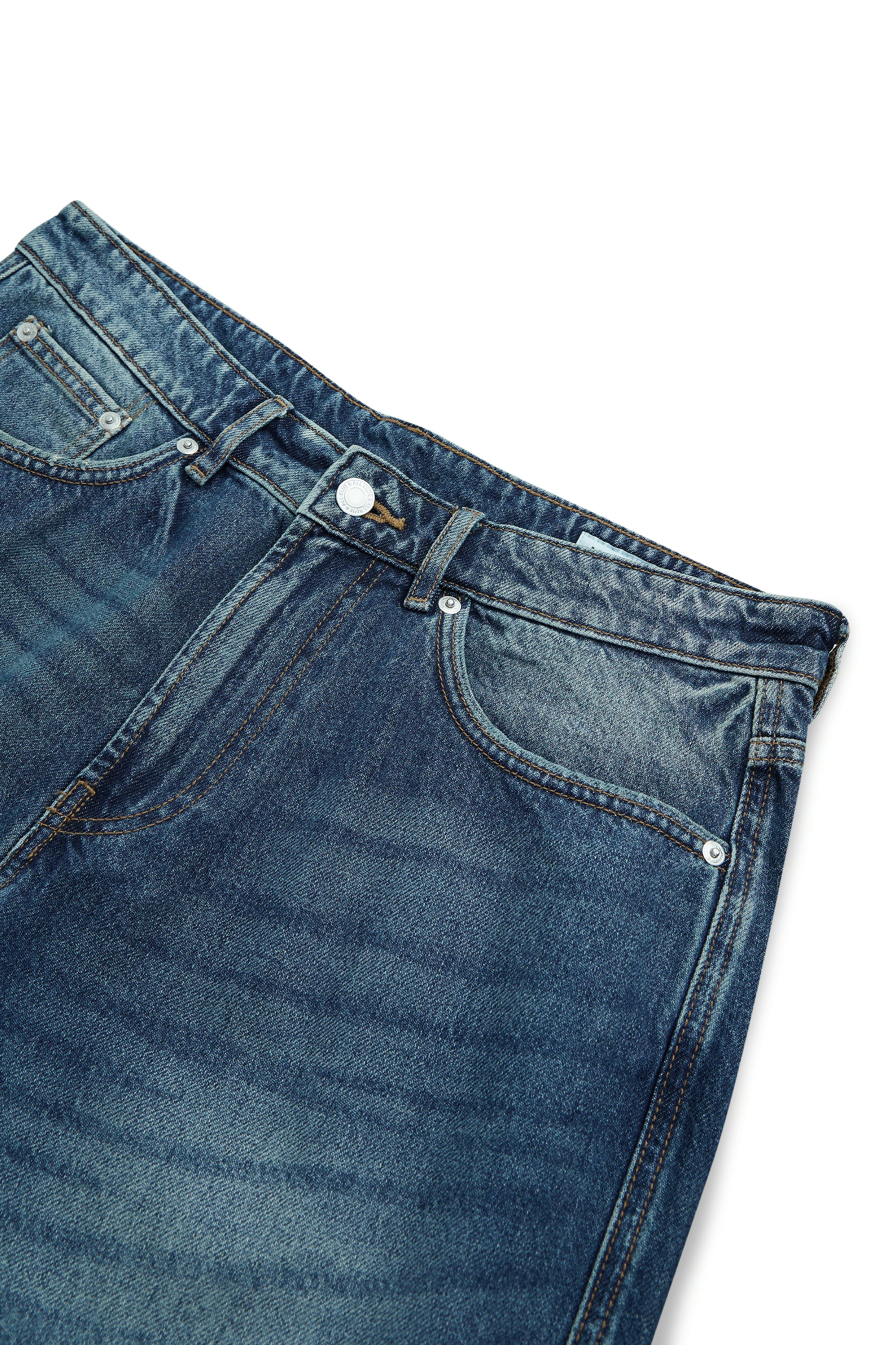 AIIZ Men's Denim Loose Shorts