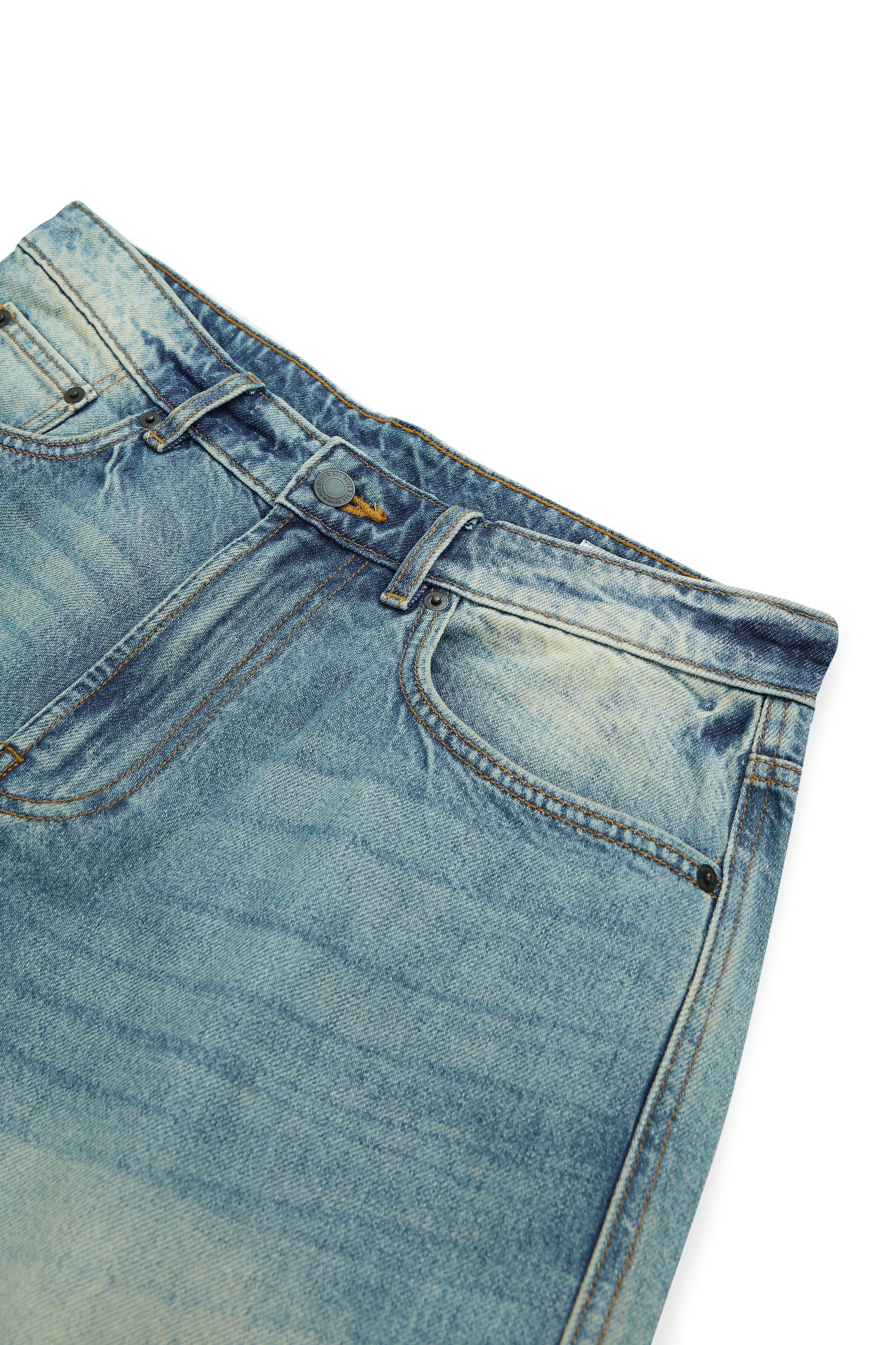 AIIZ Men's Denim Loose Shorts