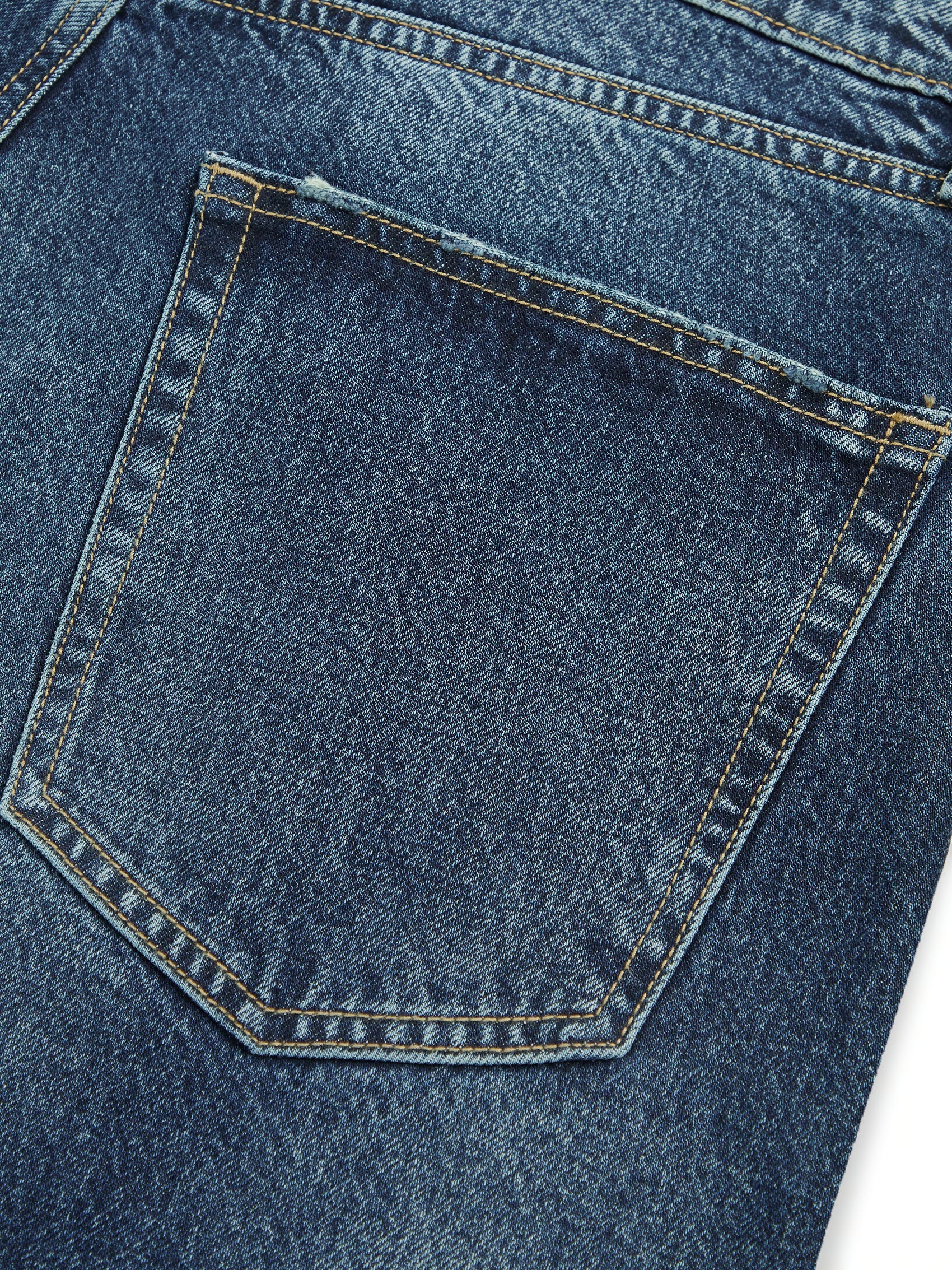 AIIZ Men's Denim Bermuda Shorts