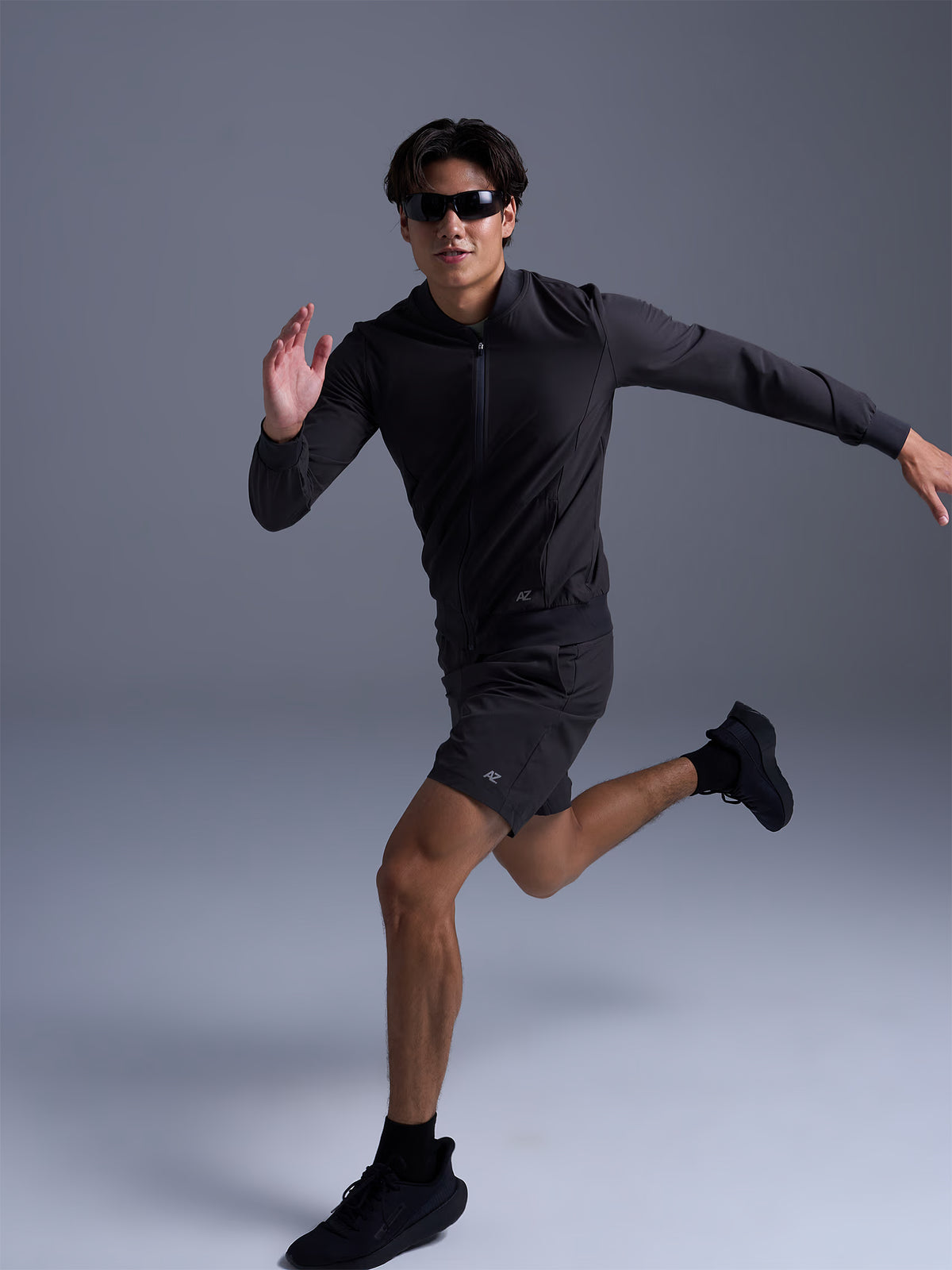 AIIZ Men's Quick Dry Stretch Active Shorts