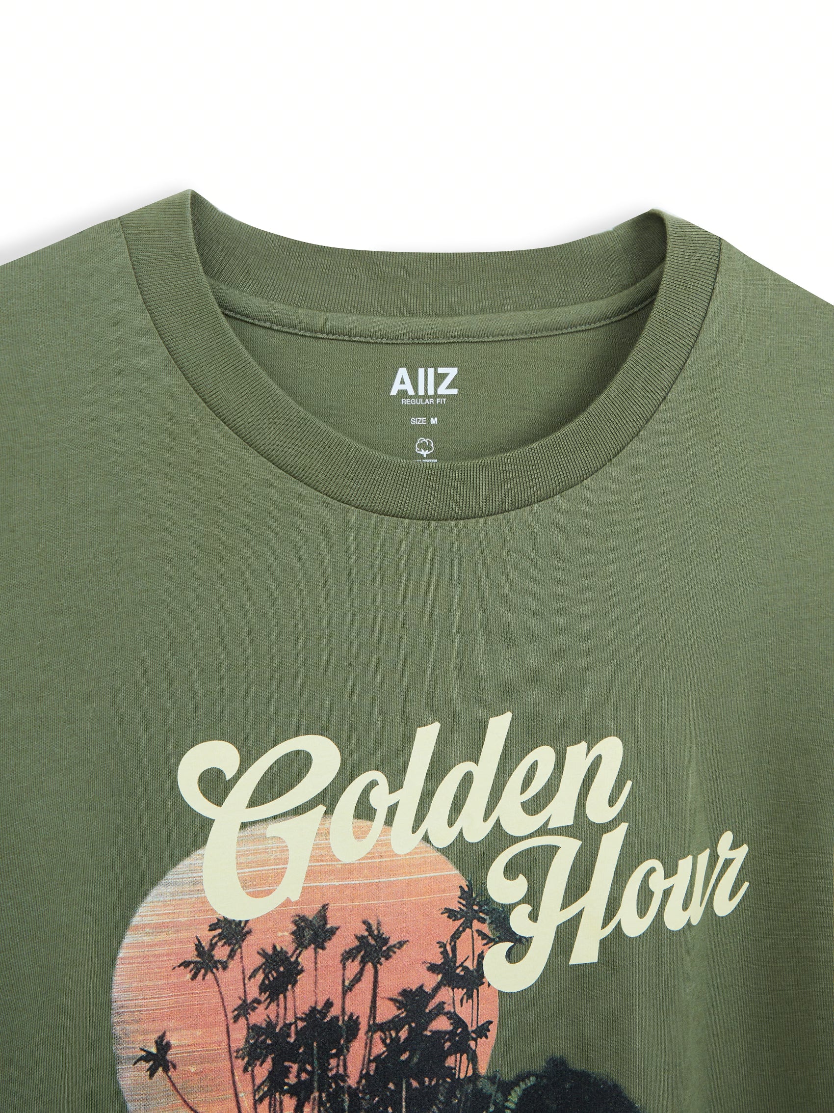 AIIZ Men's Graphic T-Shirt