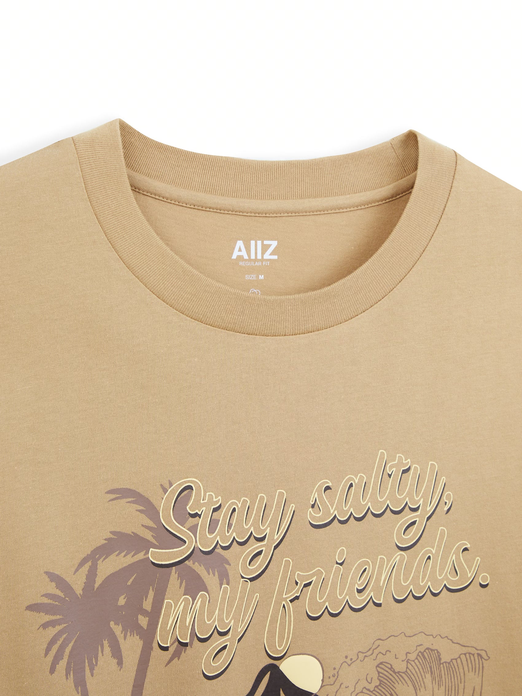 AIIZ Men's Graphic T-Shirt