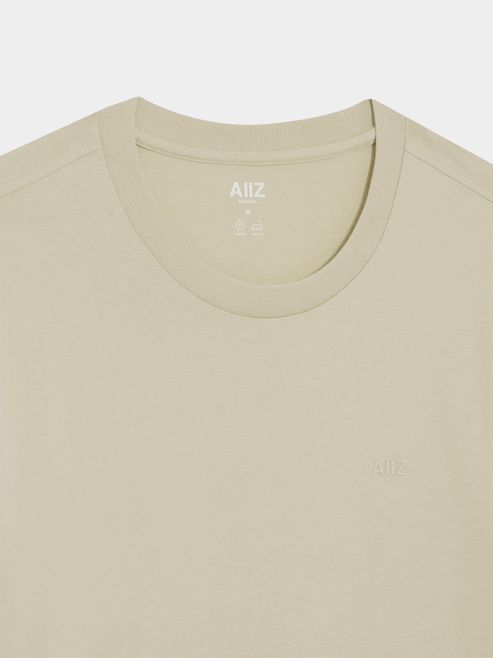 Men’s Cotton Polyester AIIZ Logo T-Shirt
