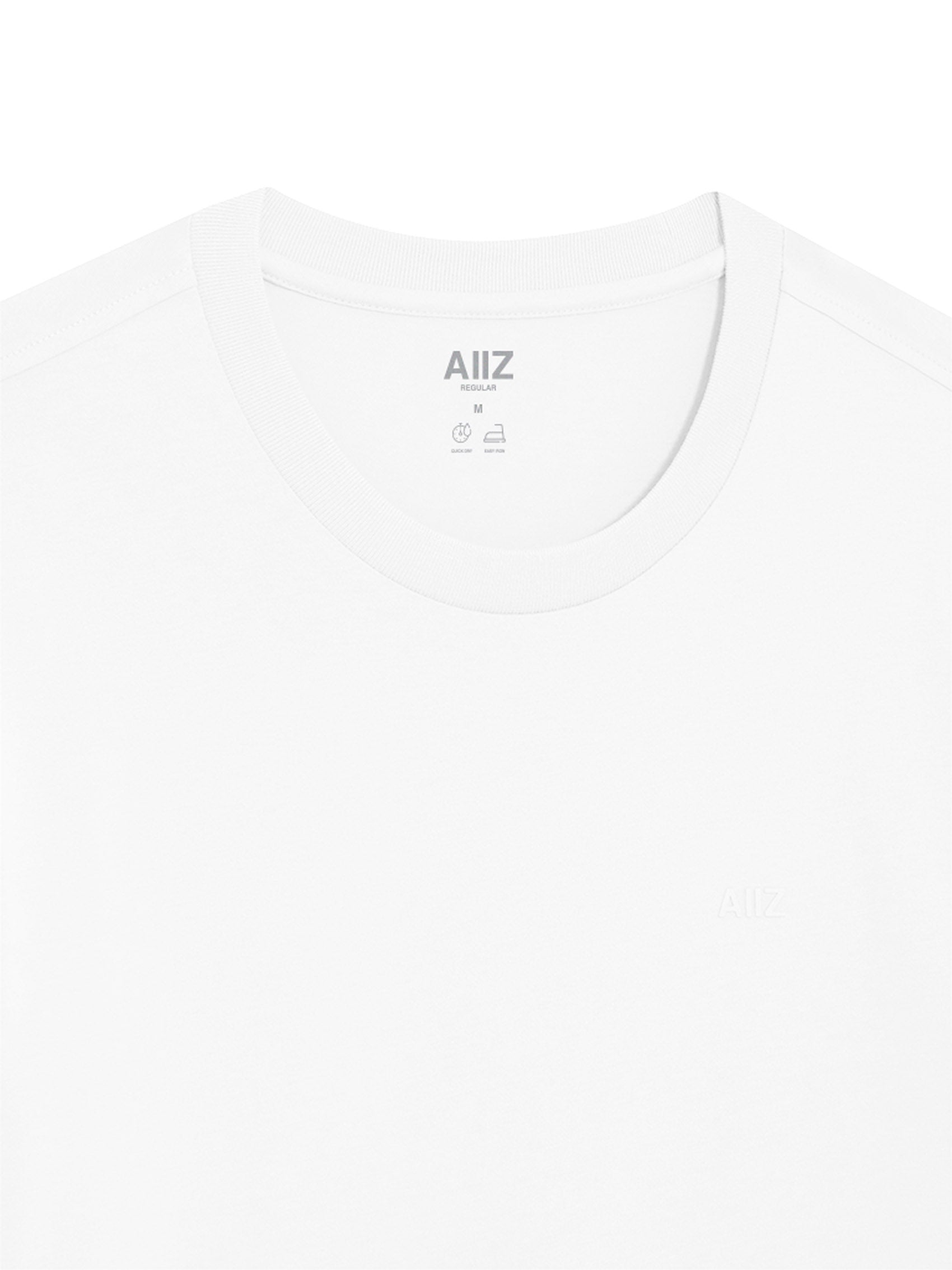 Men’s Cotton Polyester AIIZ Logo T-Shirt