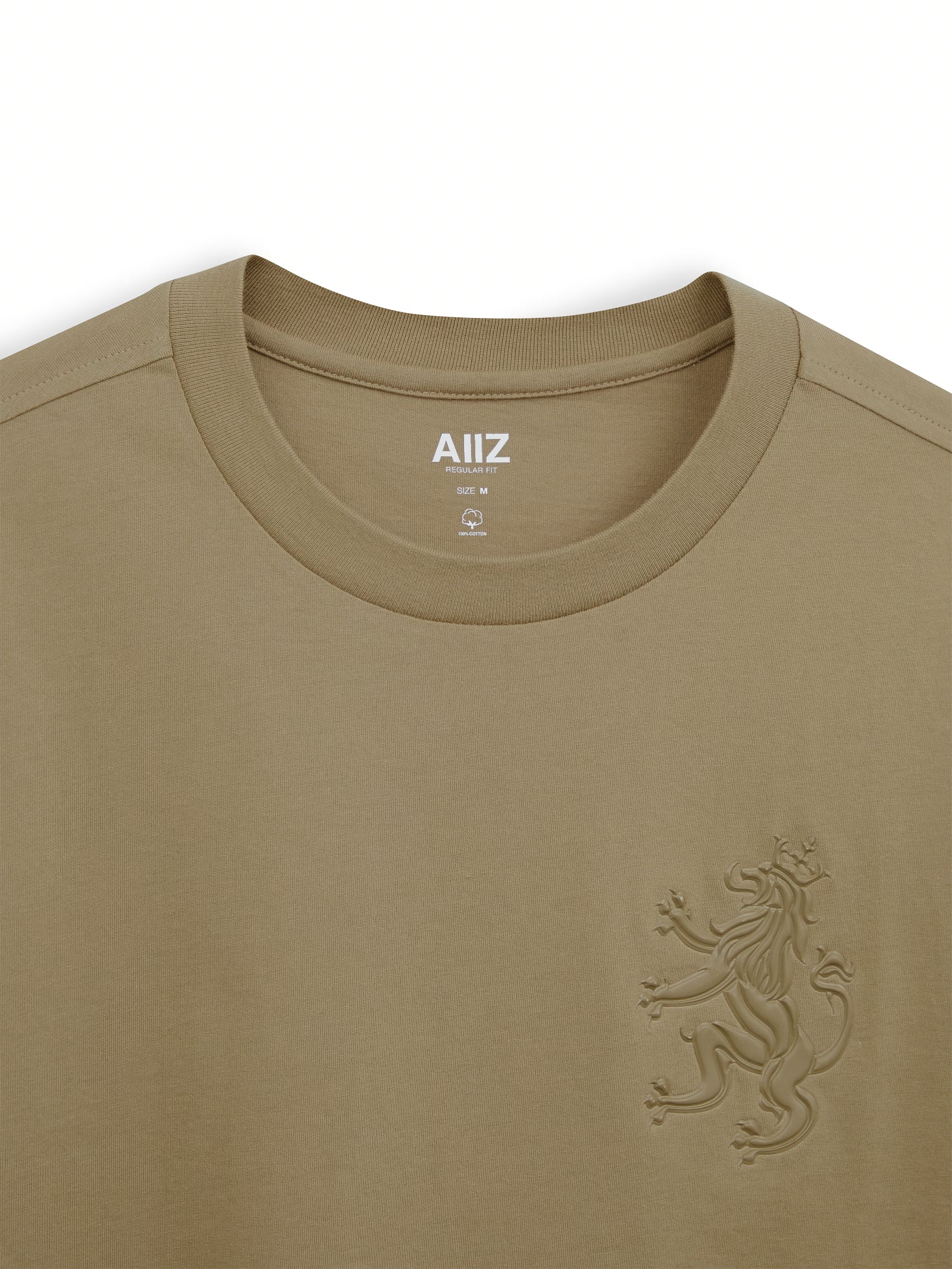 AIIZ Men's Big Lion T-Shirt