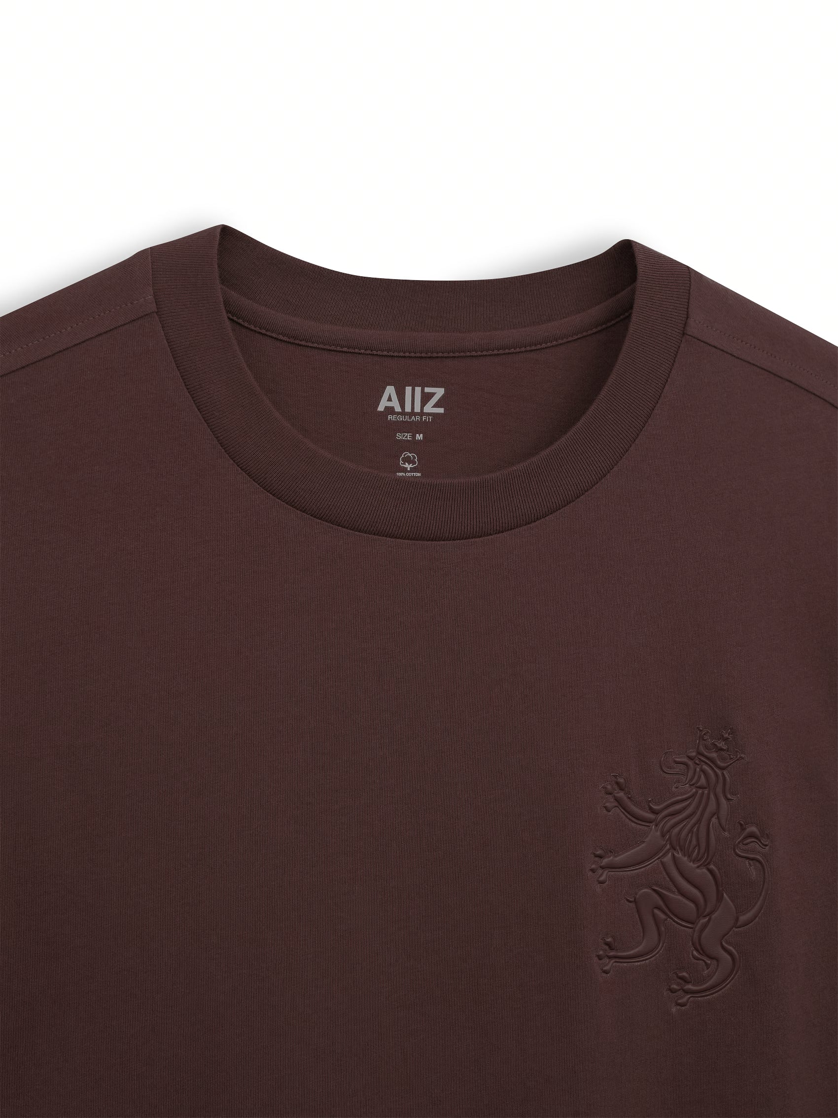AIIZ Men's Big Lion T-Shirt