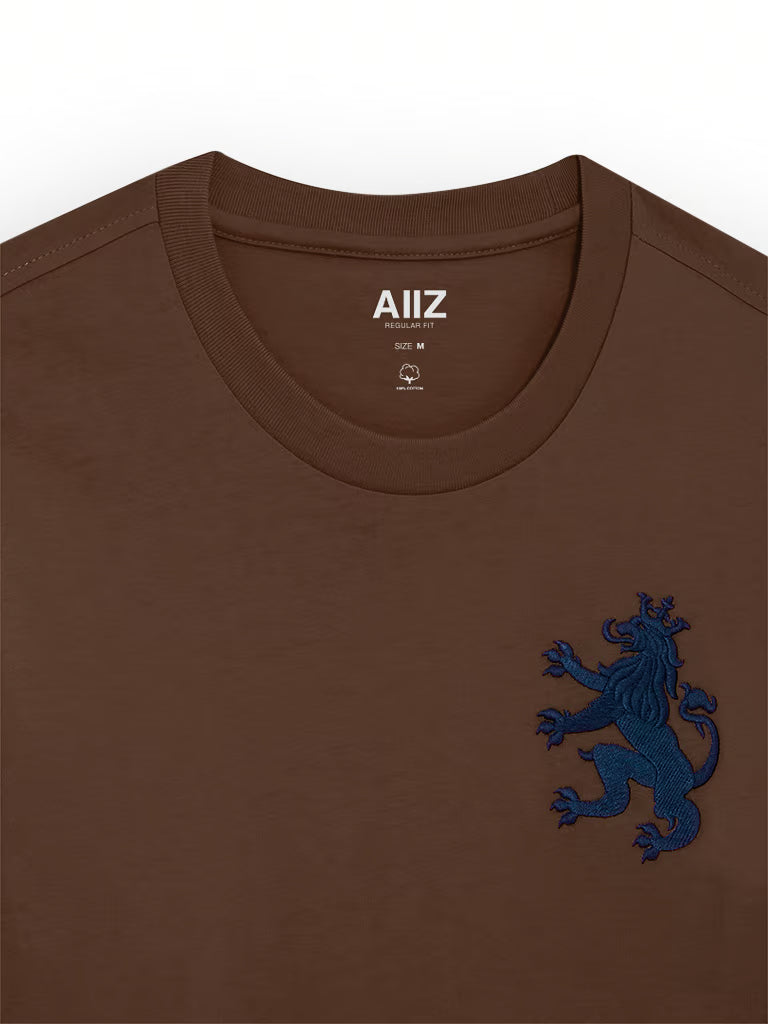 AIIZ Men's Big Lion T-Shirt