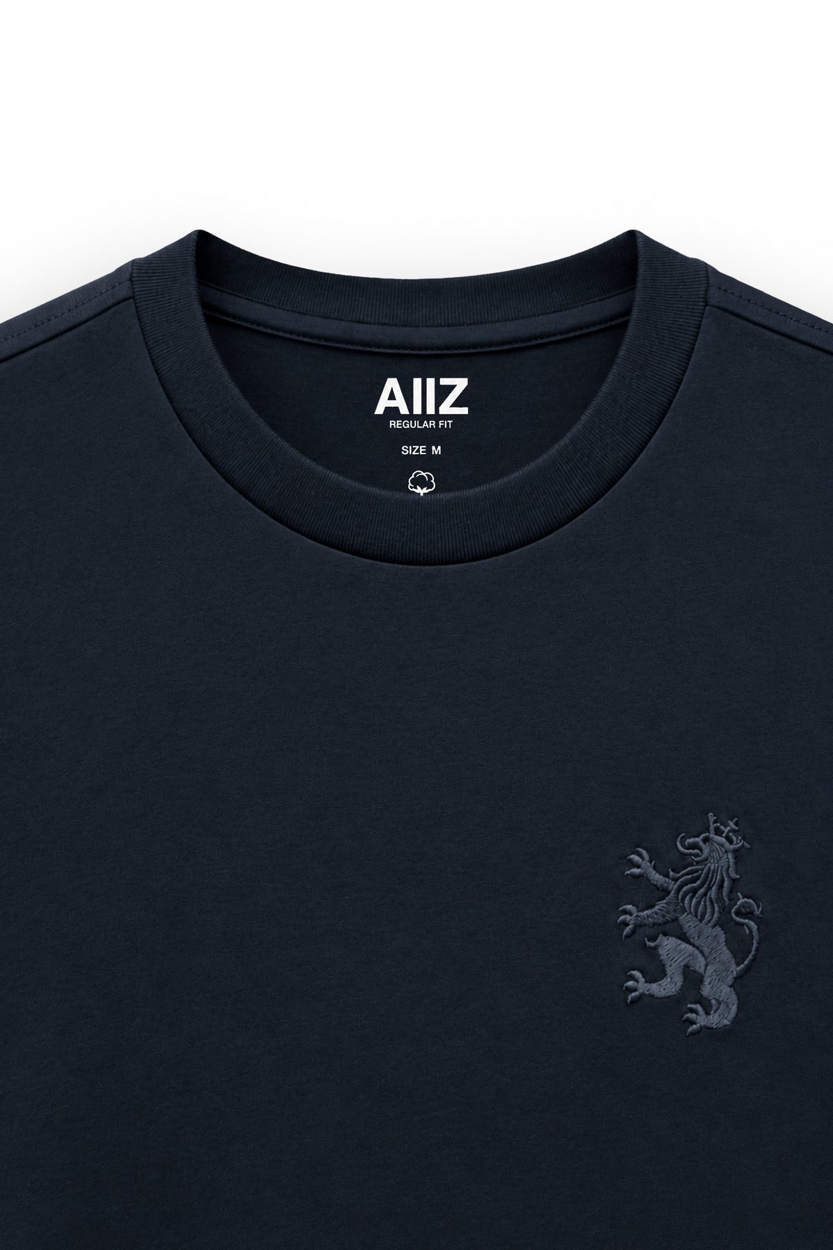 AIIZ Men's Lion Logo T-Shirt