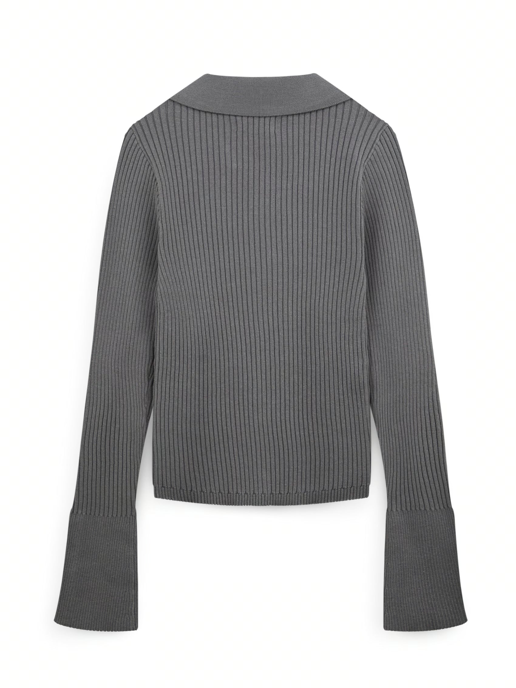 AIIZ Women's Rib-Knit Cardigan