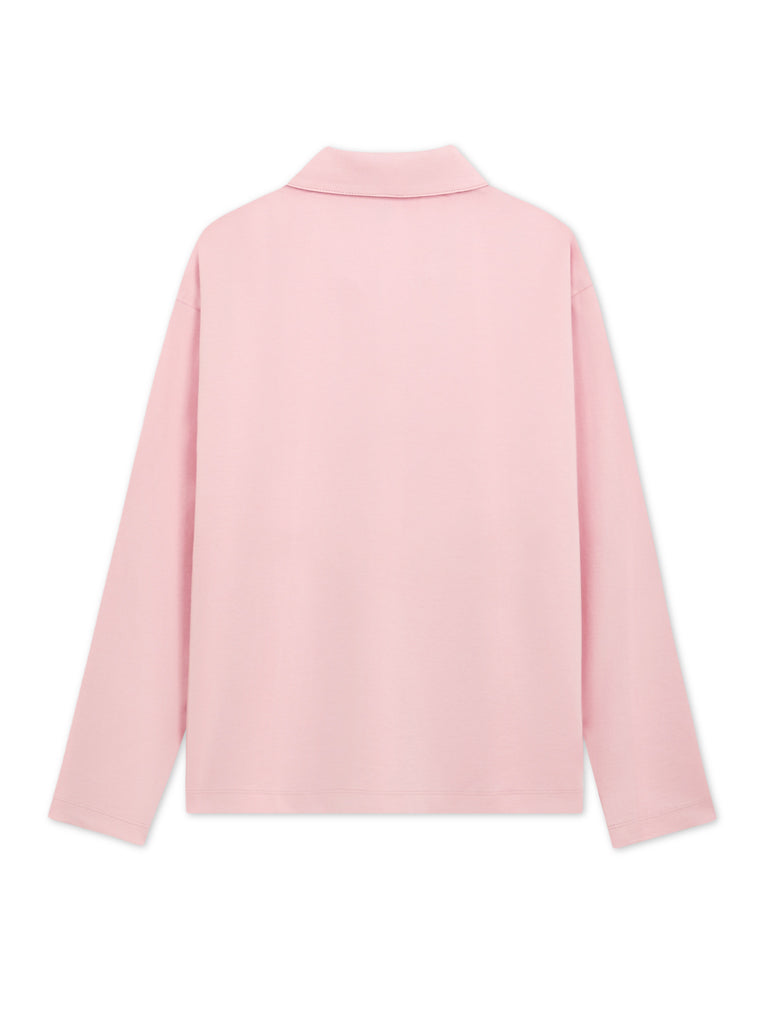 Women's Open Collar Polo Shirt
