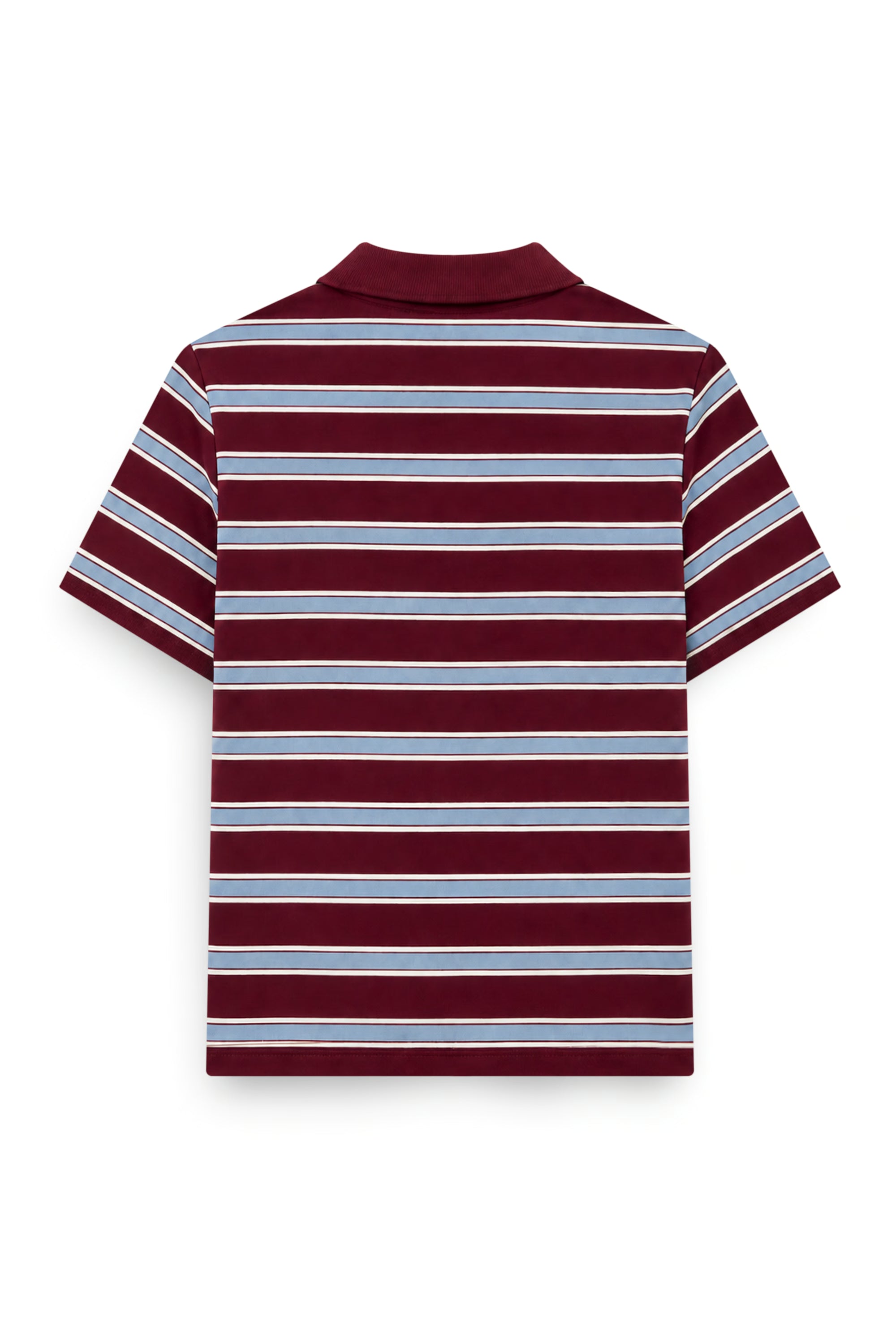 AIIZ Women's New Polo Striped Regular Fit 100% Cotton