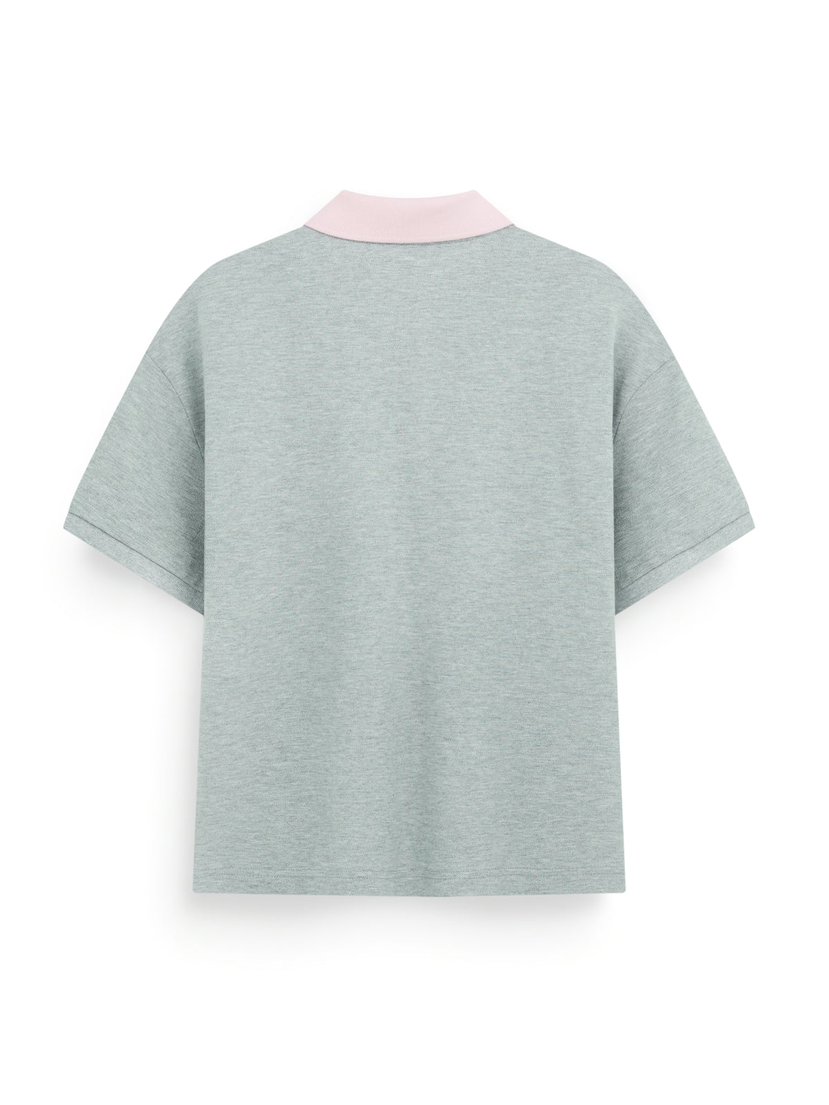 AIIZ Women’s Contrast Collar Polo Shirt