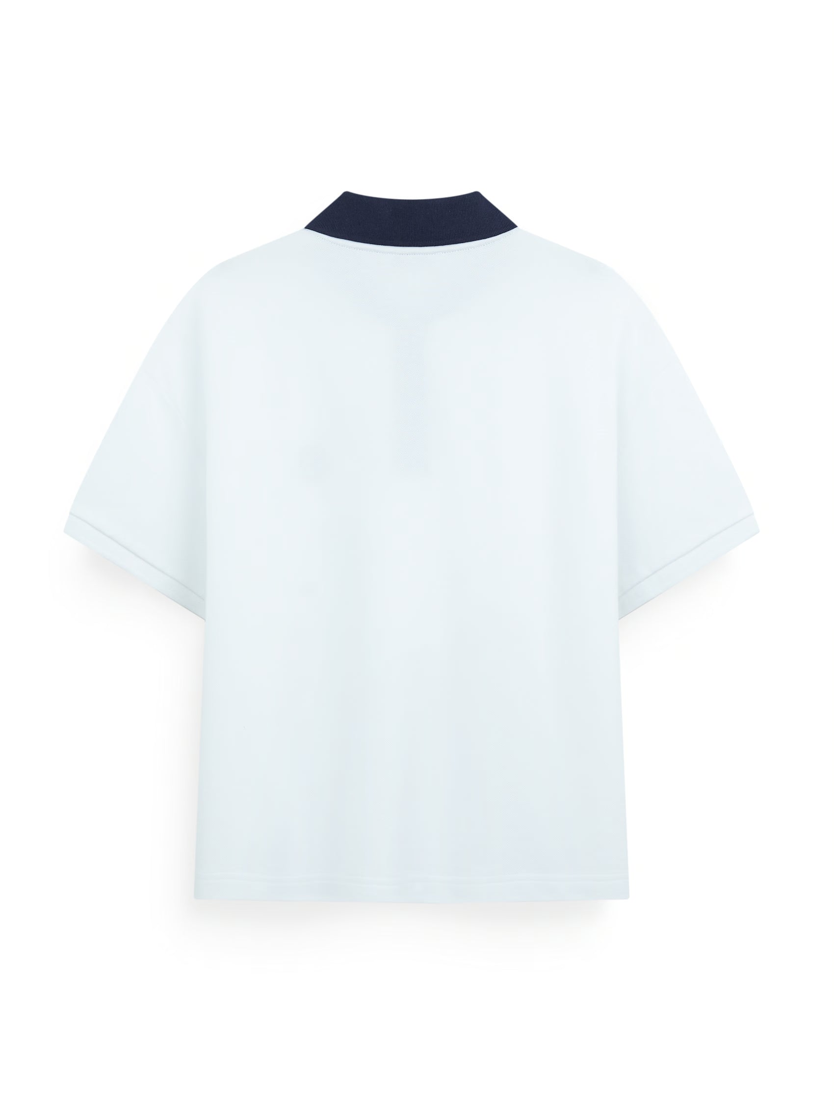 AIIZ Women’s Contrast Collar Polo Shirt