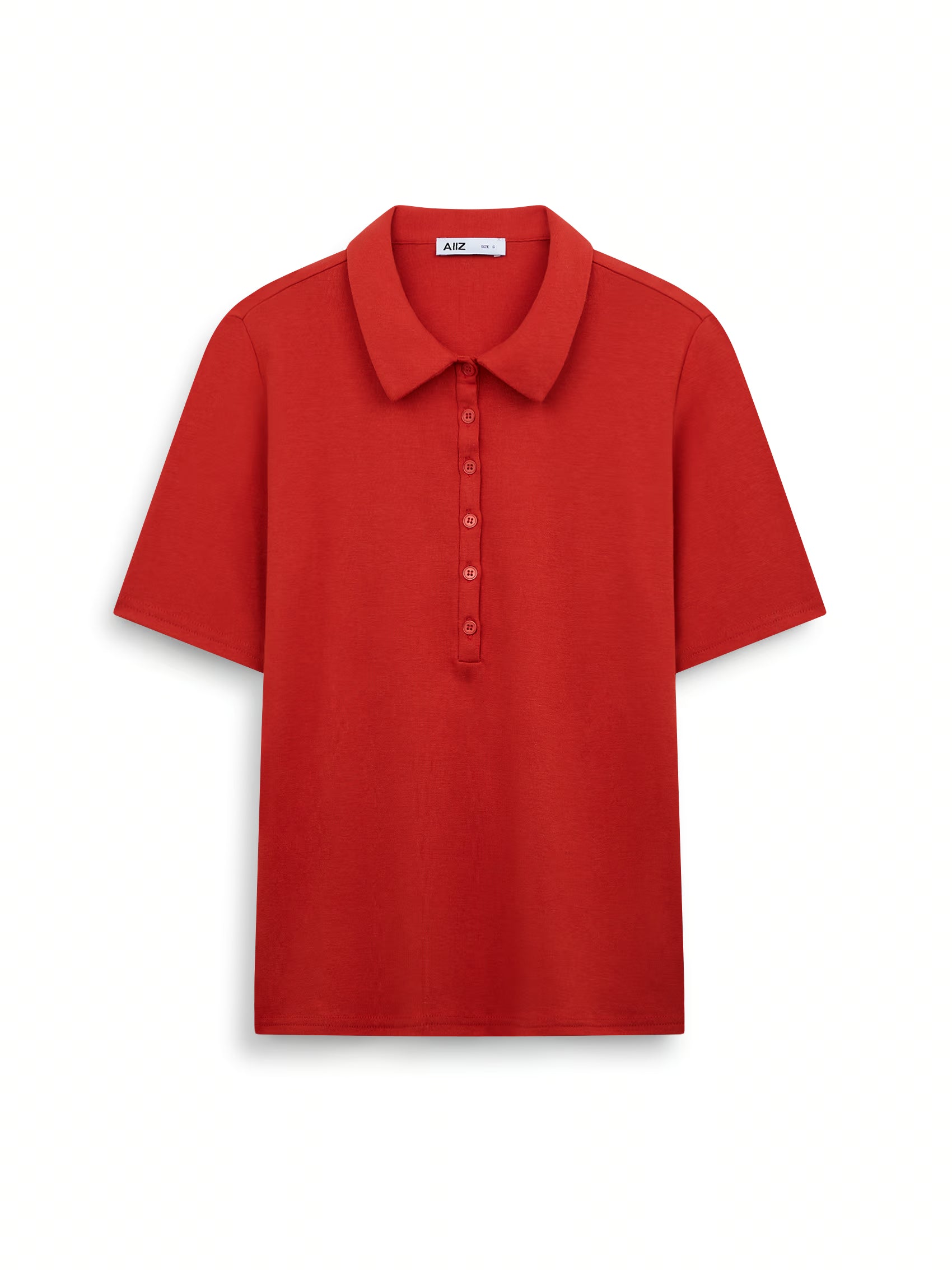 AIIZ Women's Jersey Polo Shirt