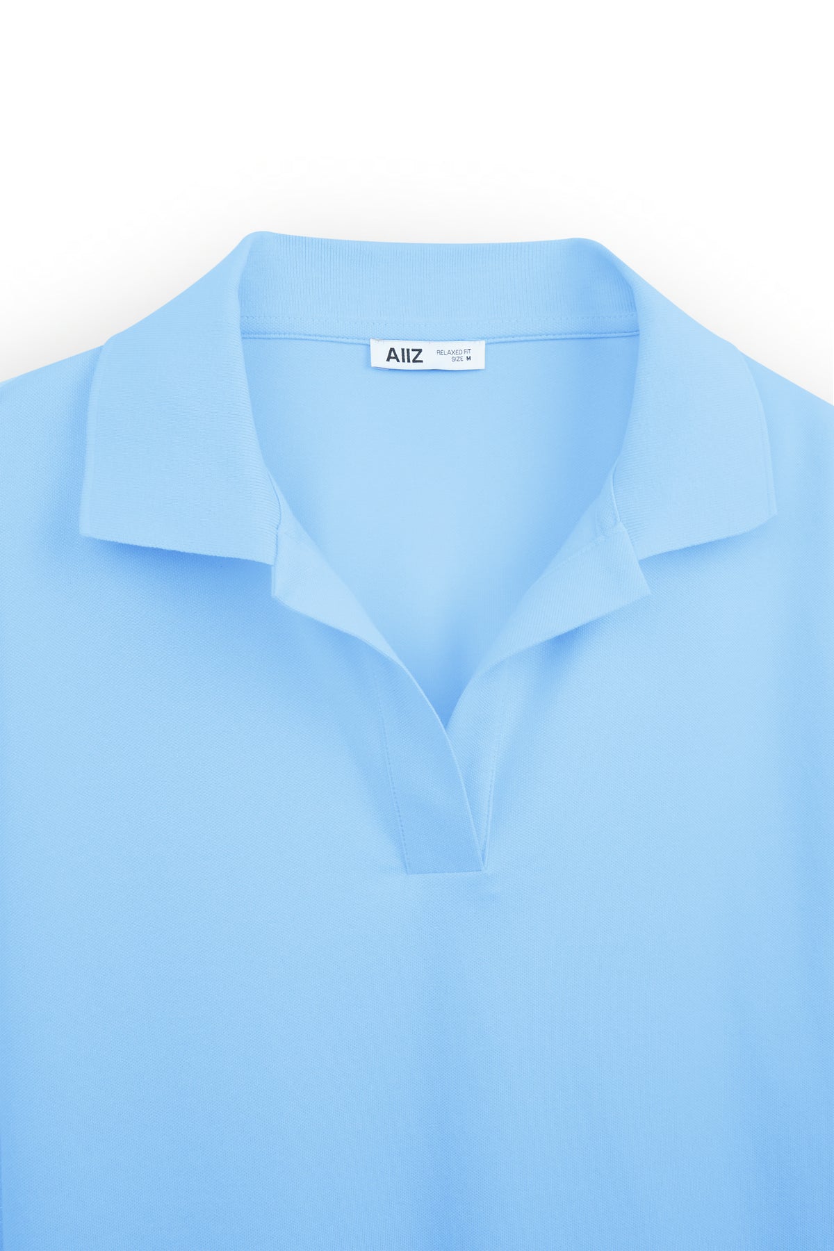 AIIZ Women's V-Neck Polo Shirt
