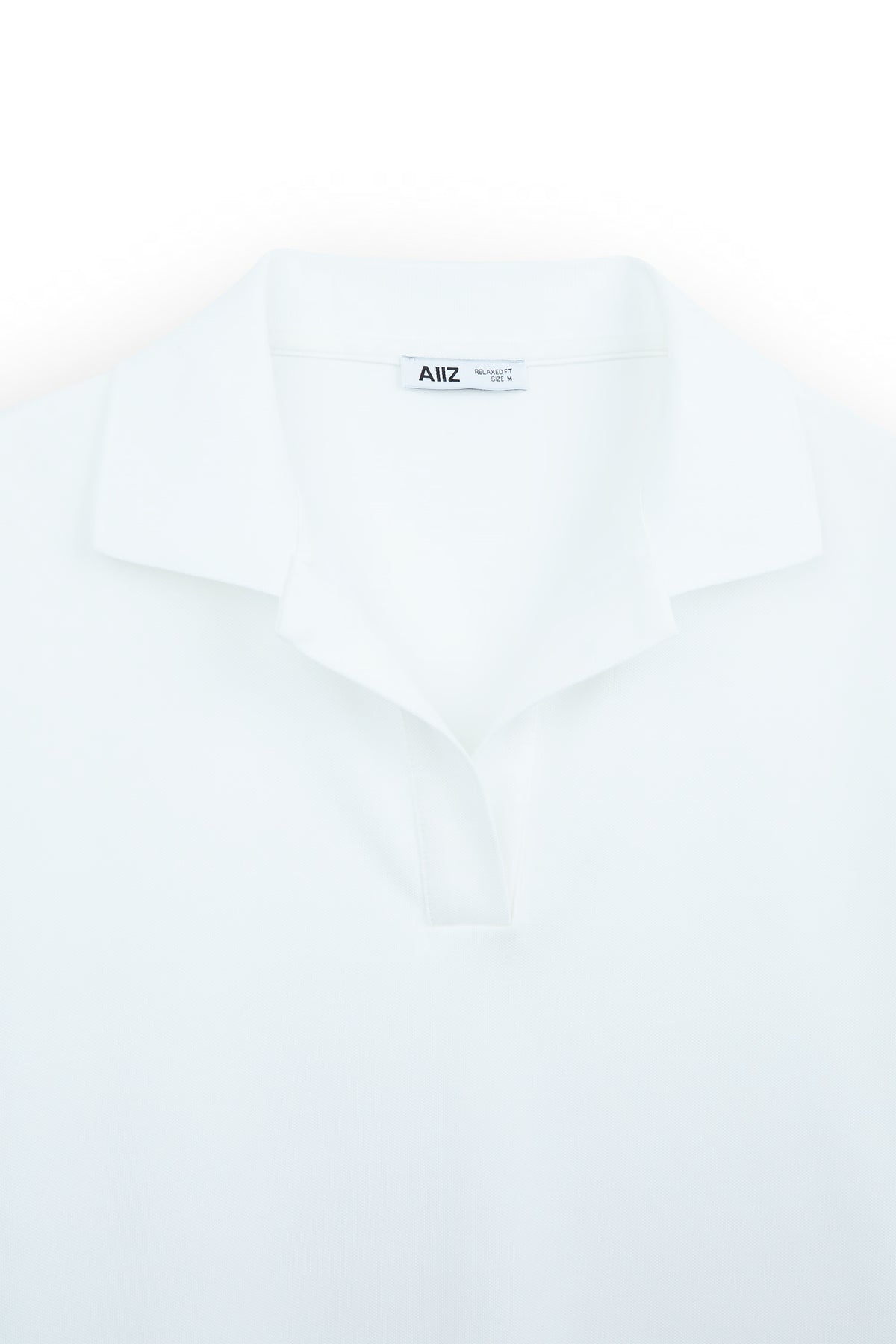 AIIZ Women's V-Neck Polo Shirt