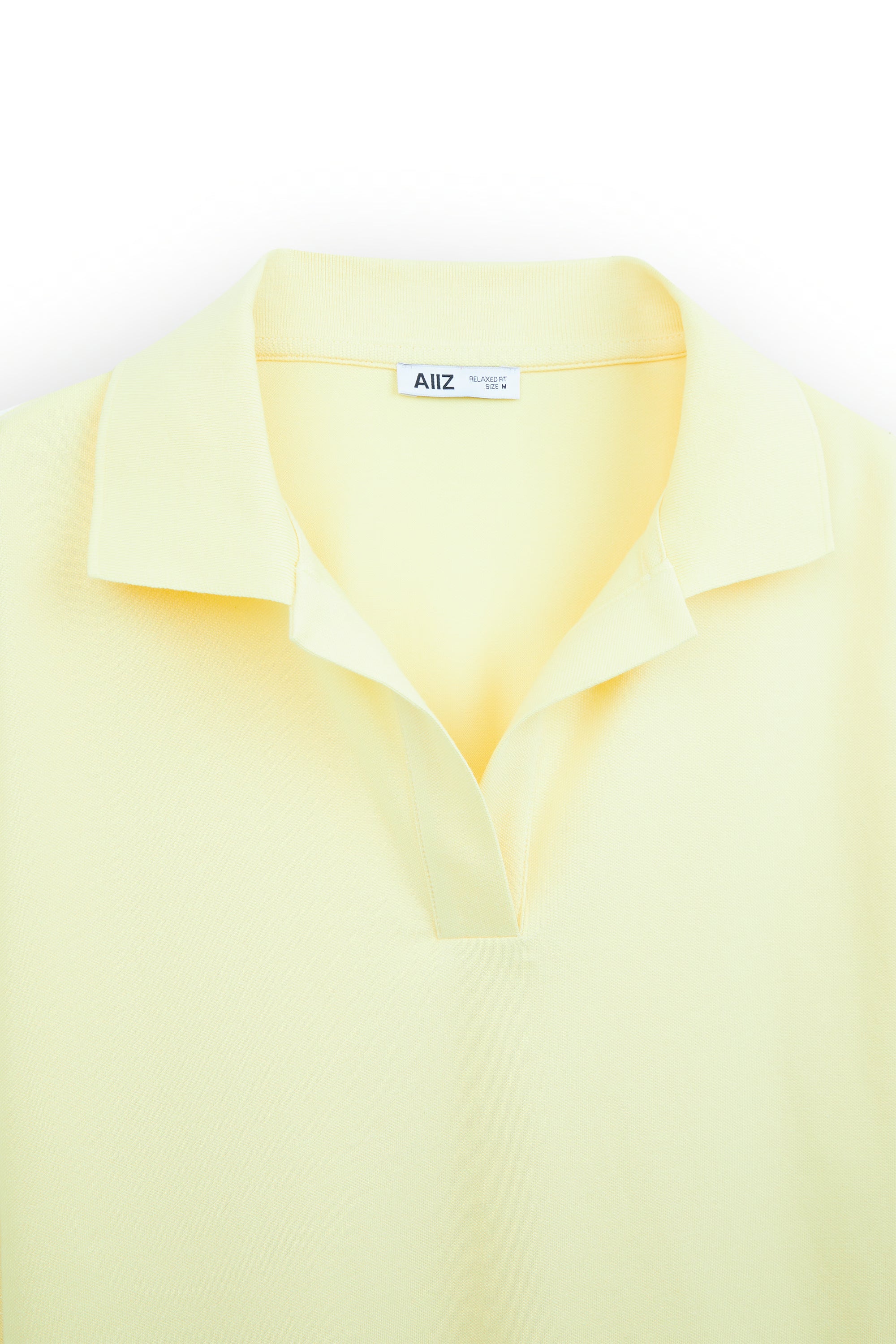 AIIZ Women's V-Neck Polo Shirt