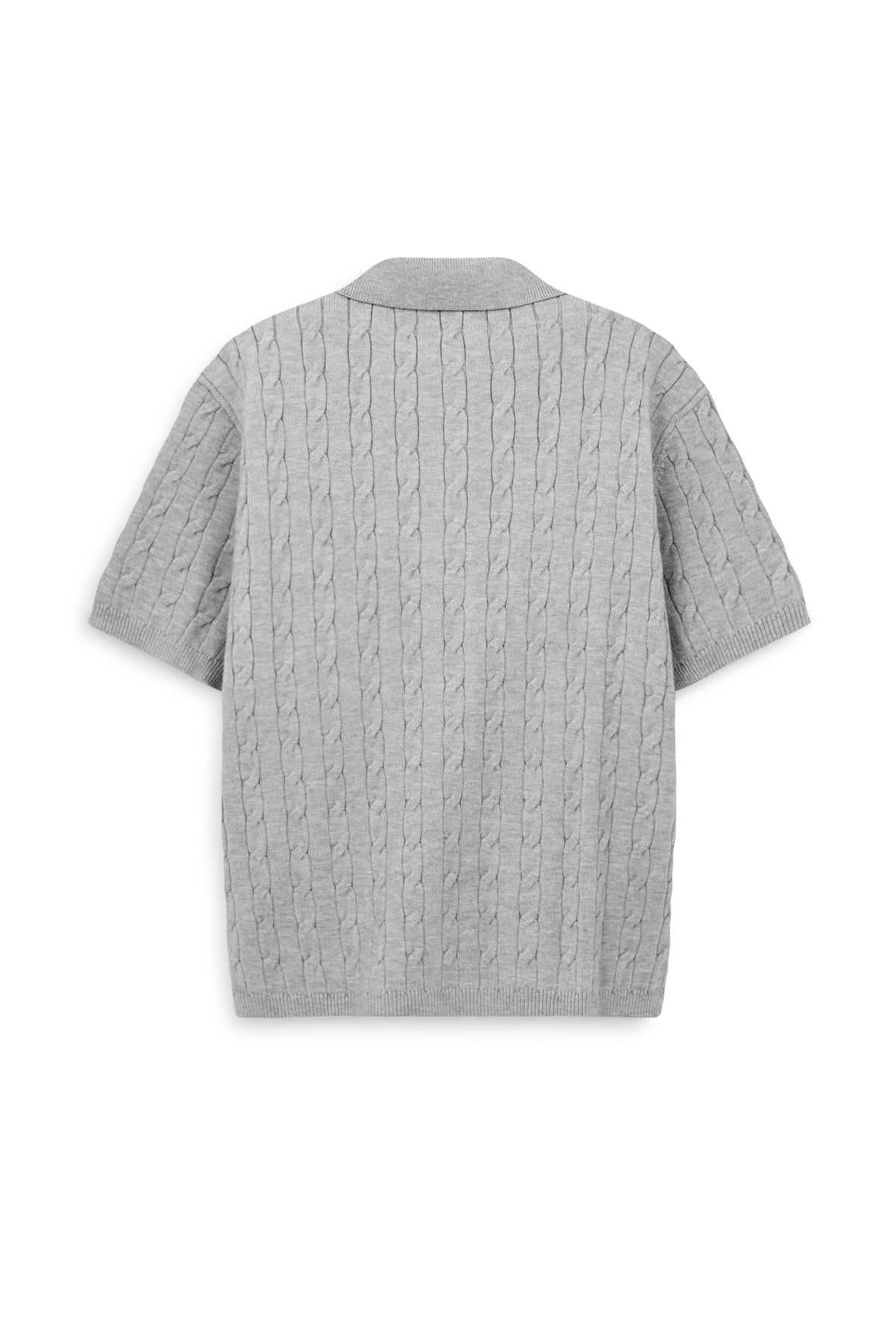 Women's Urban Weaver Cable Knit Short Sleeve Cardigan