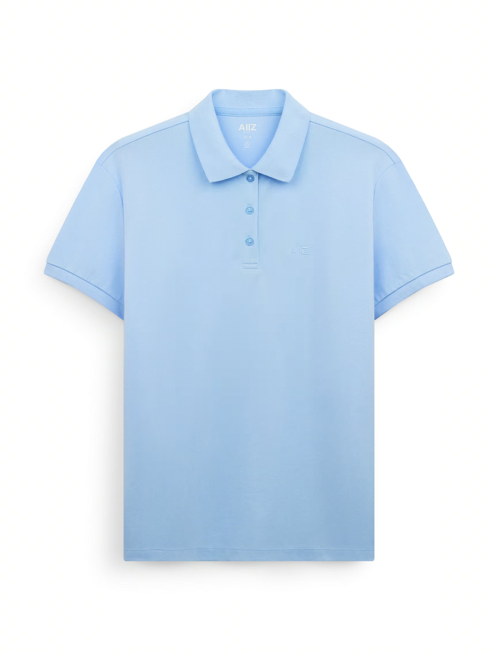AIIZ Women’s Logo Polo Shirt Cotton Polyester