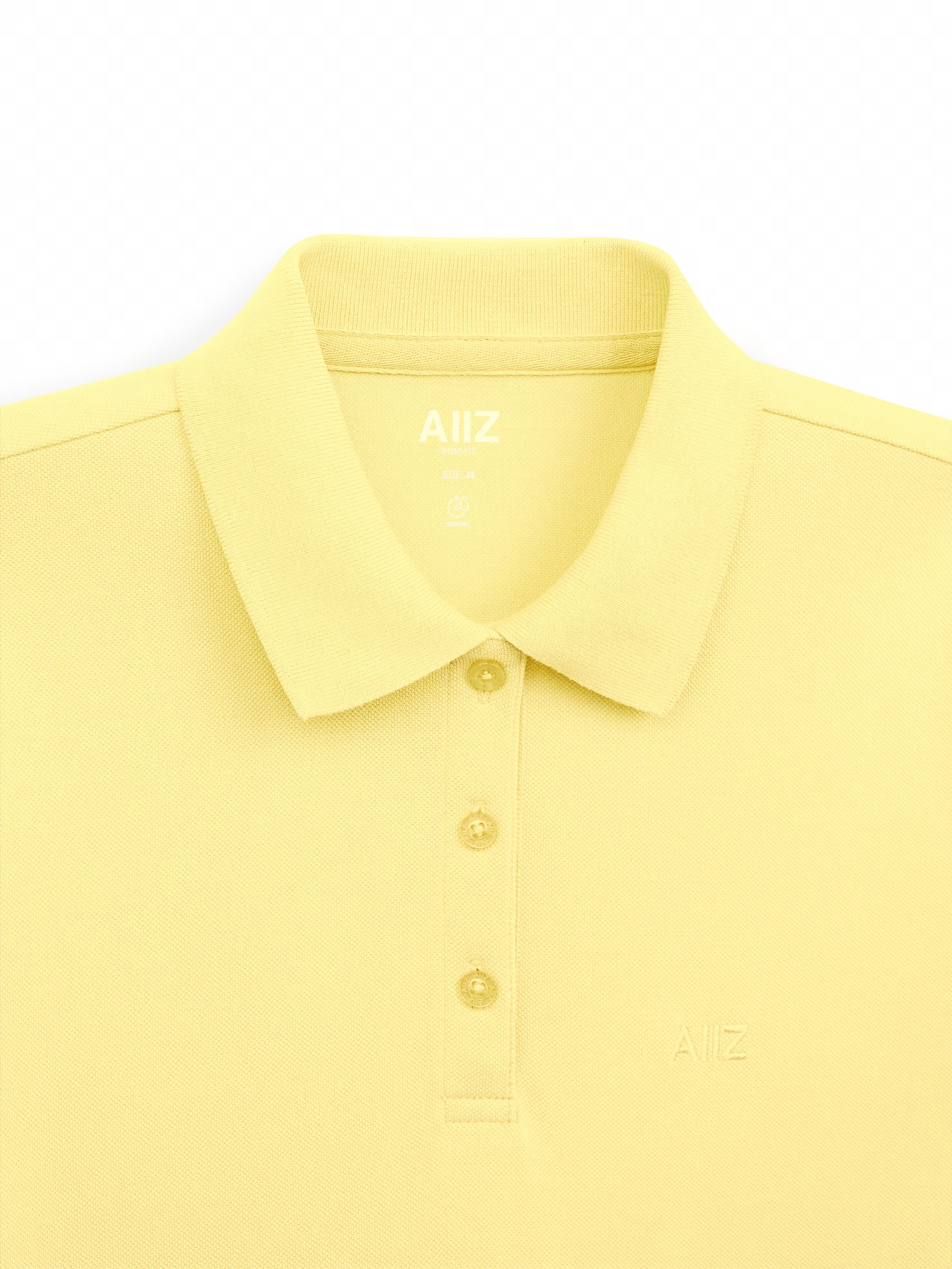 AIIZ Women’s Logo Polo Shirt Cotton Polyester