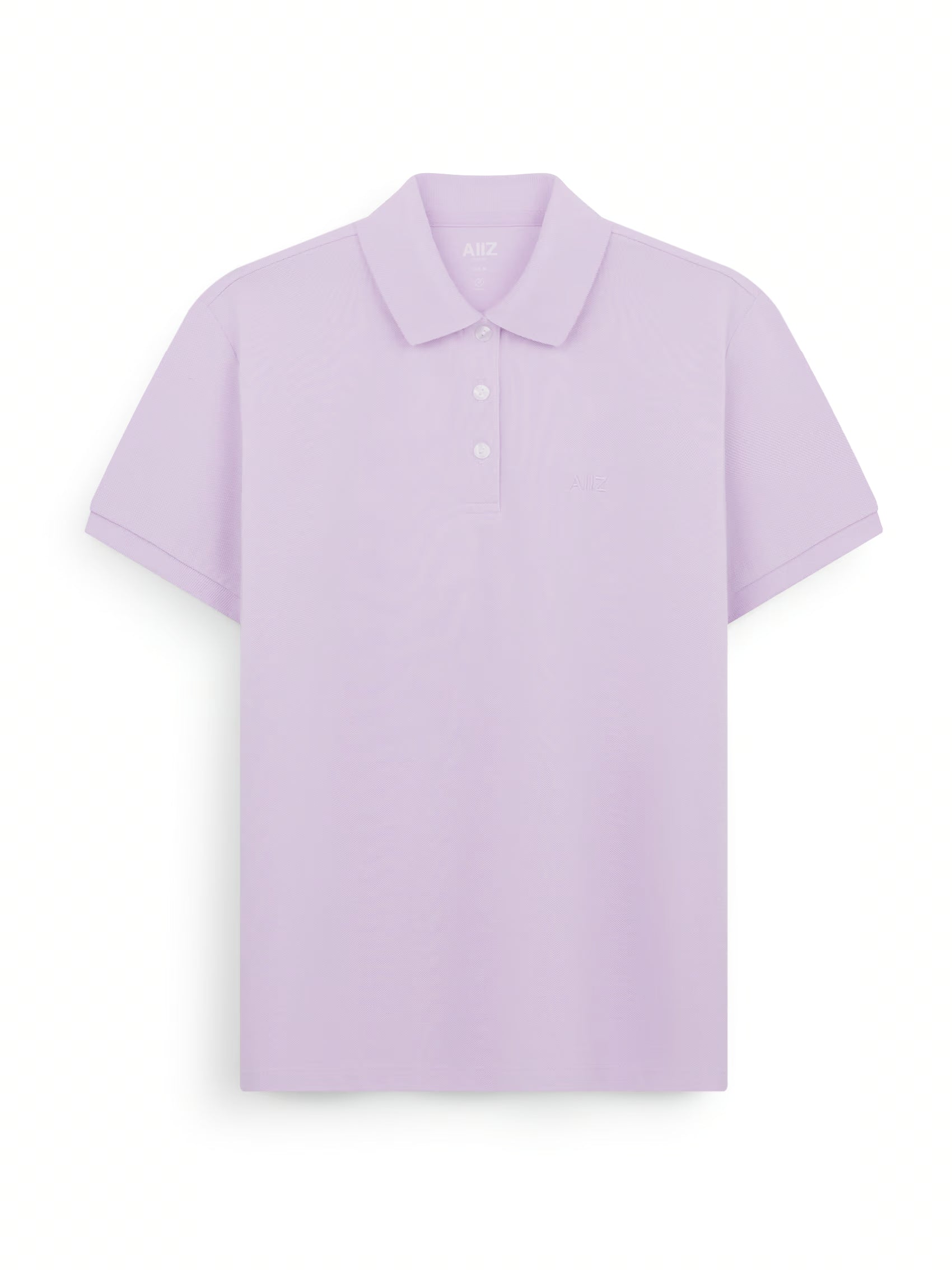 AIIZ Women’s Logo Polo Shirt Cotton Polyester