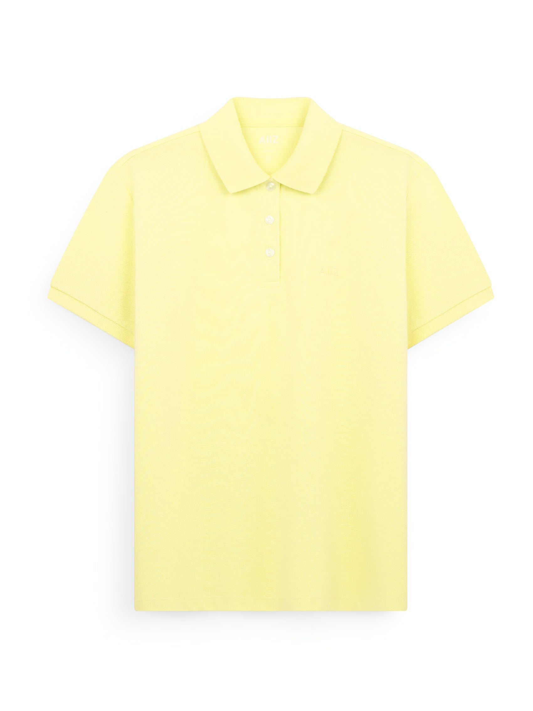 AIIZ Women’s Logo Polo Shirt Cotton Polyester