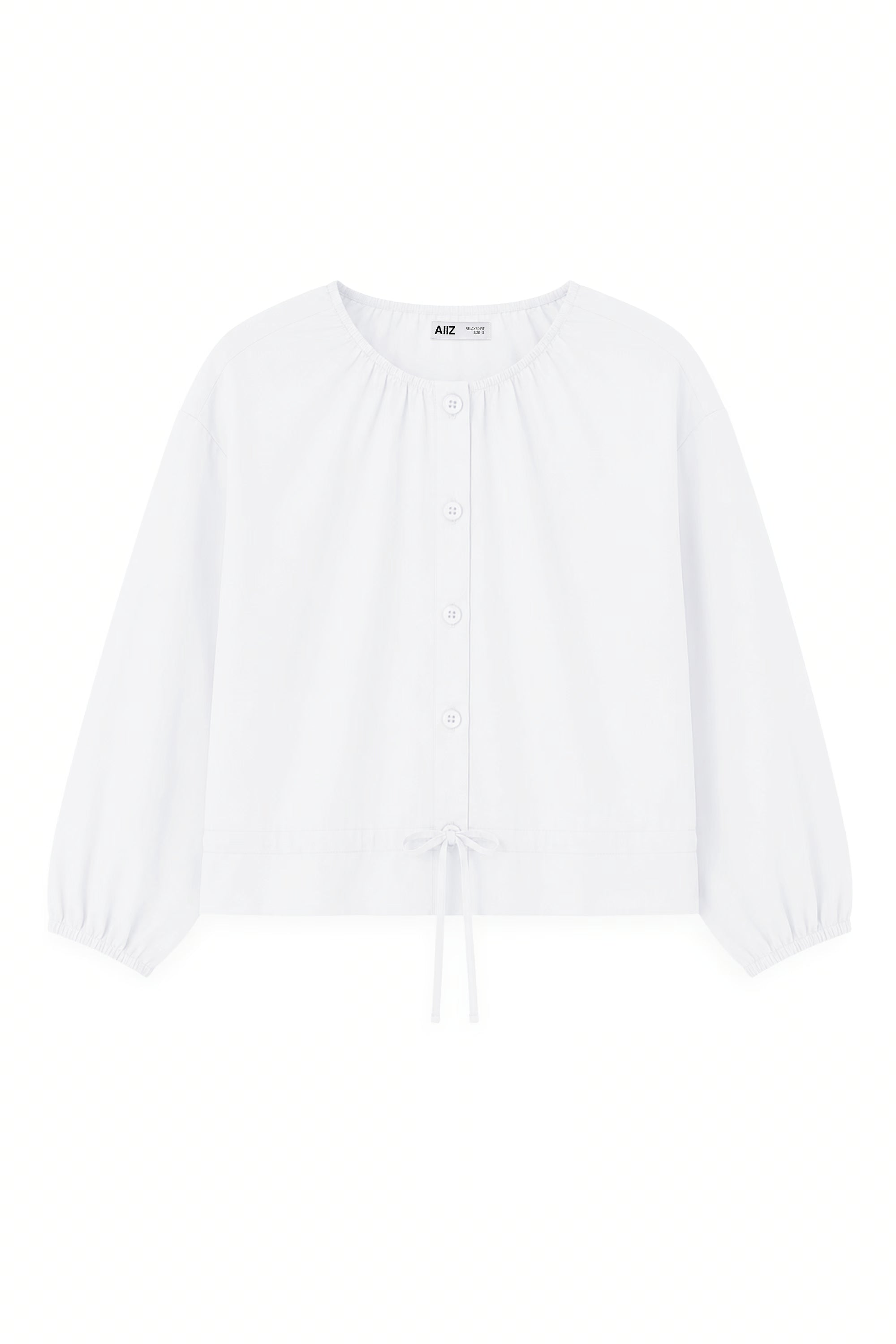 AIIZ Women's Puff Sleeve Blouse
