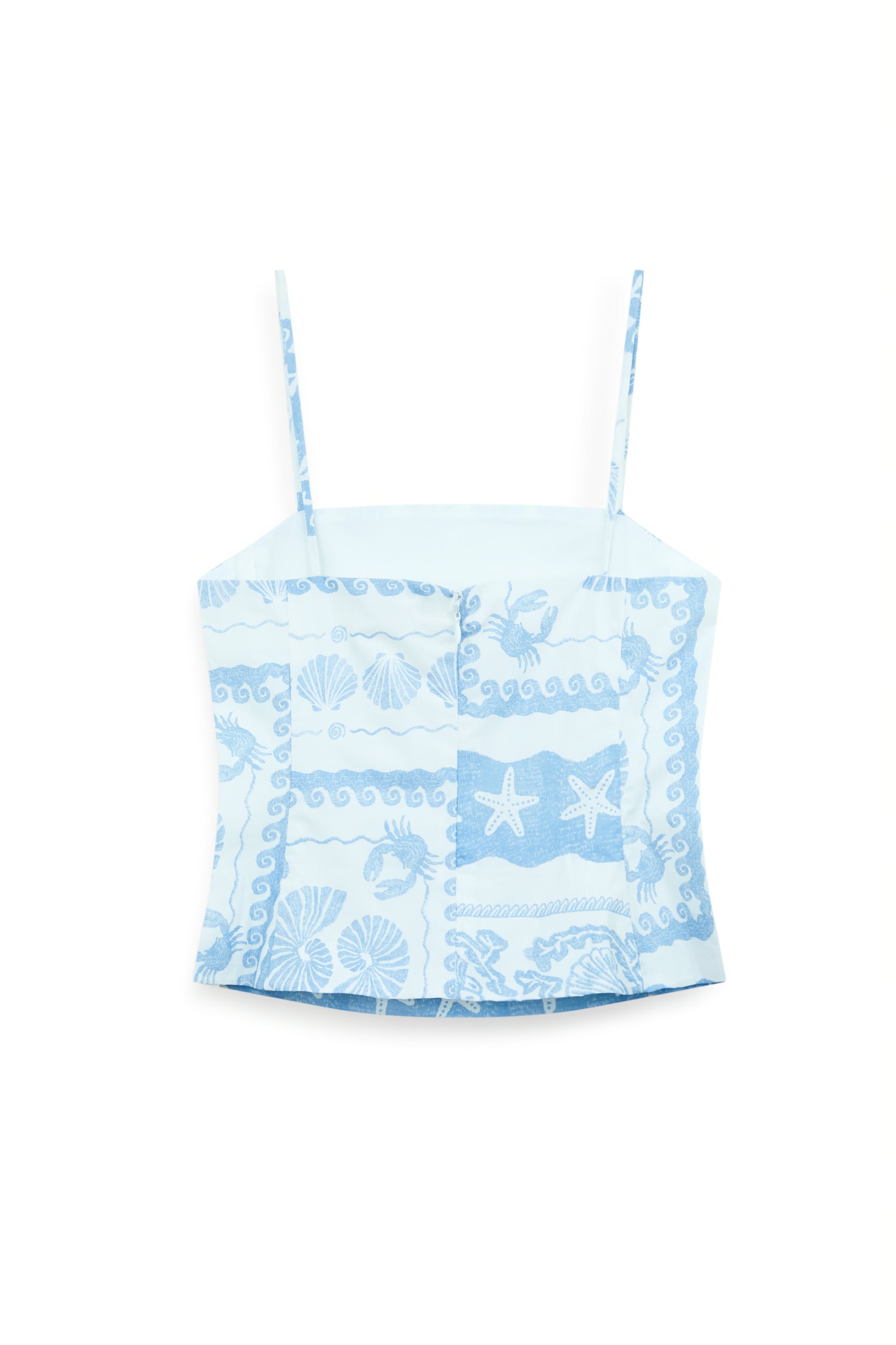 AIIZ Women's Printed Strappy Top