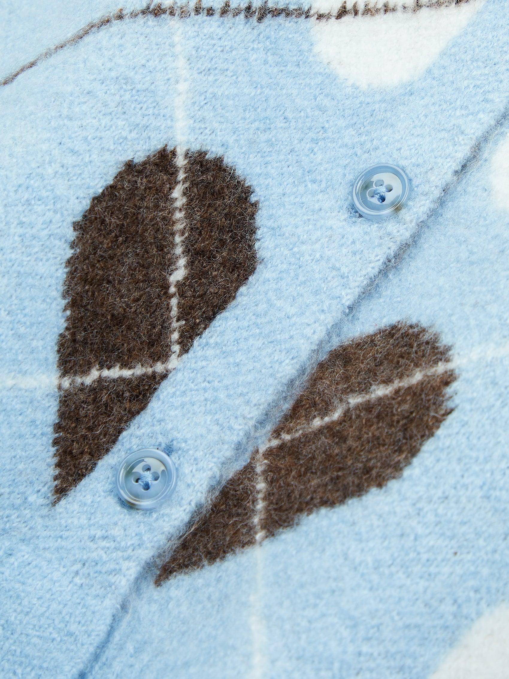 AIIZ Women's Heart Diamond Cardigan