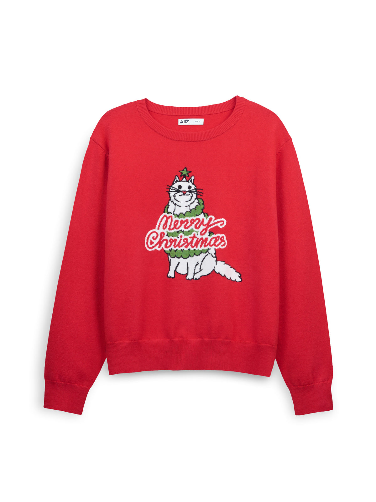 AIIZ Women's Tis’ Jolly Season Sweater