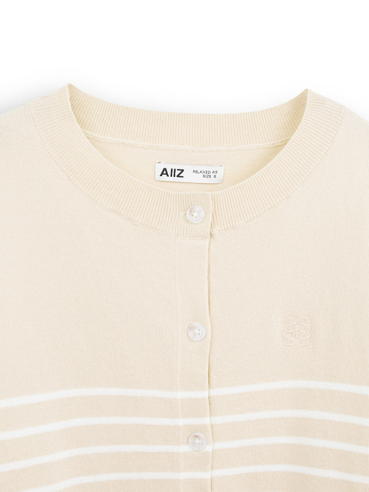 AIIZ Women's Stripe Cardigan