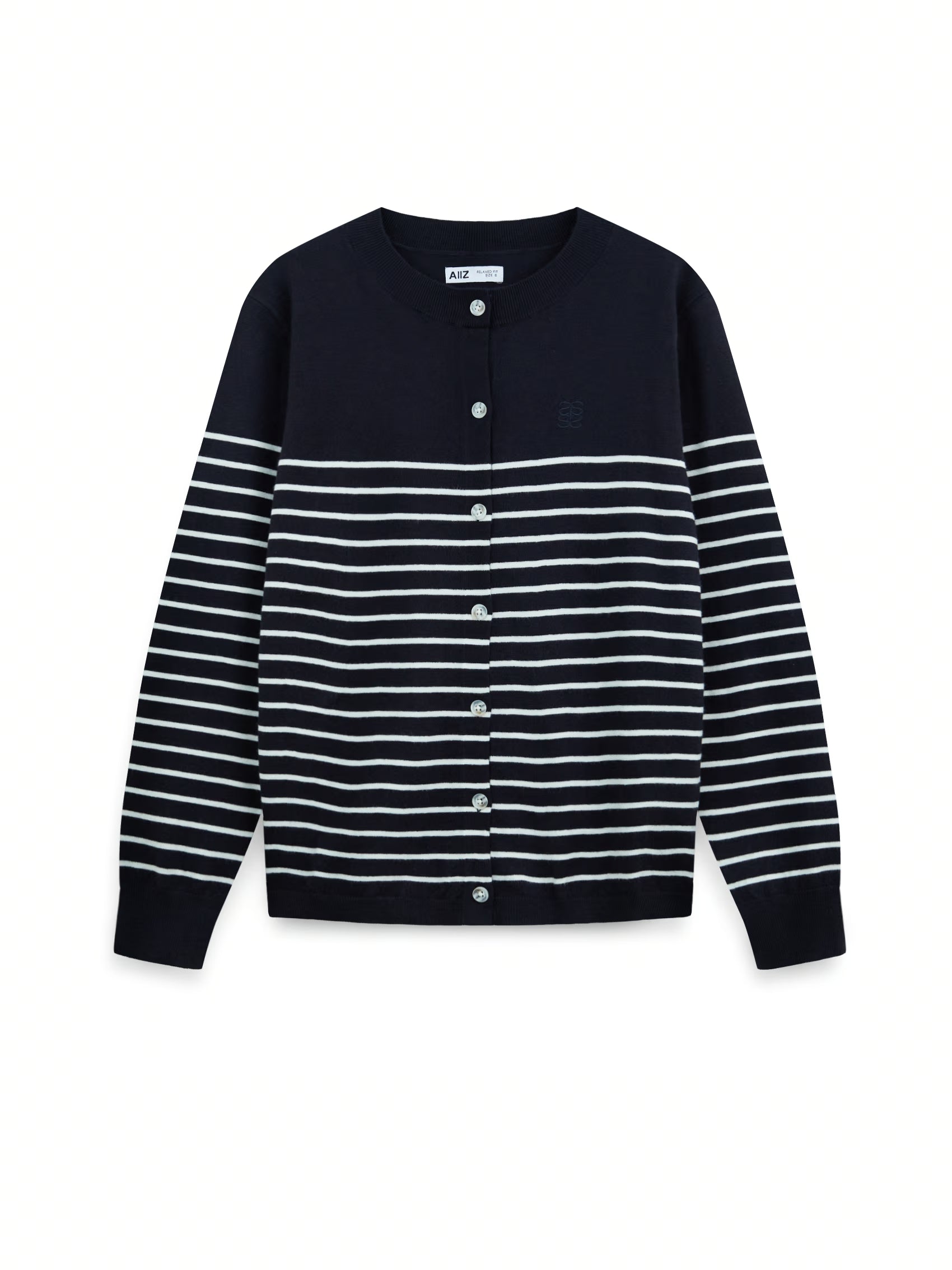 AIIZ Women's Stripe Cardigan