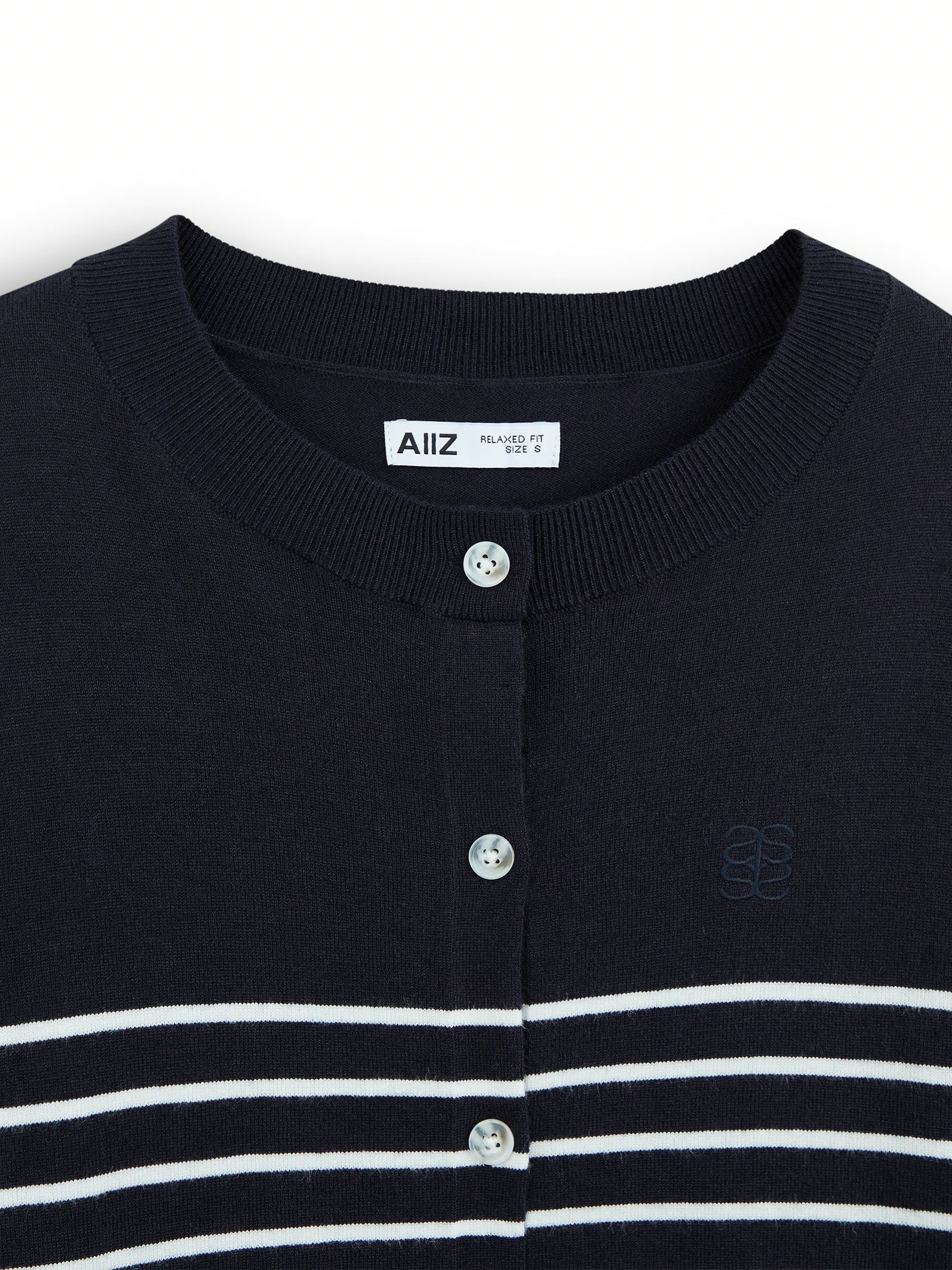 AIIZ Women's Stripe Cardigan