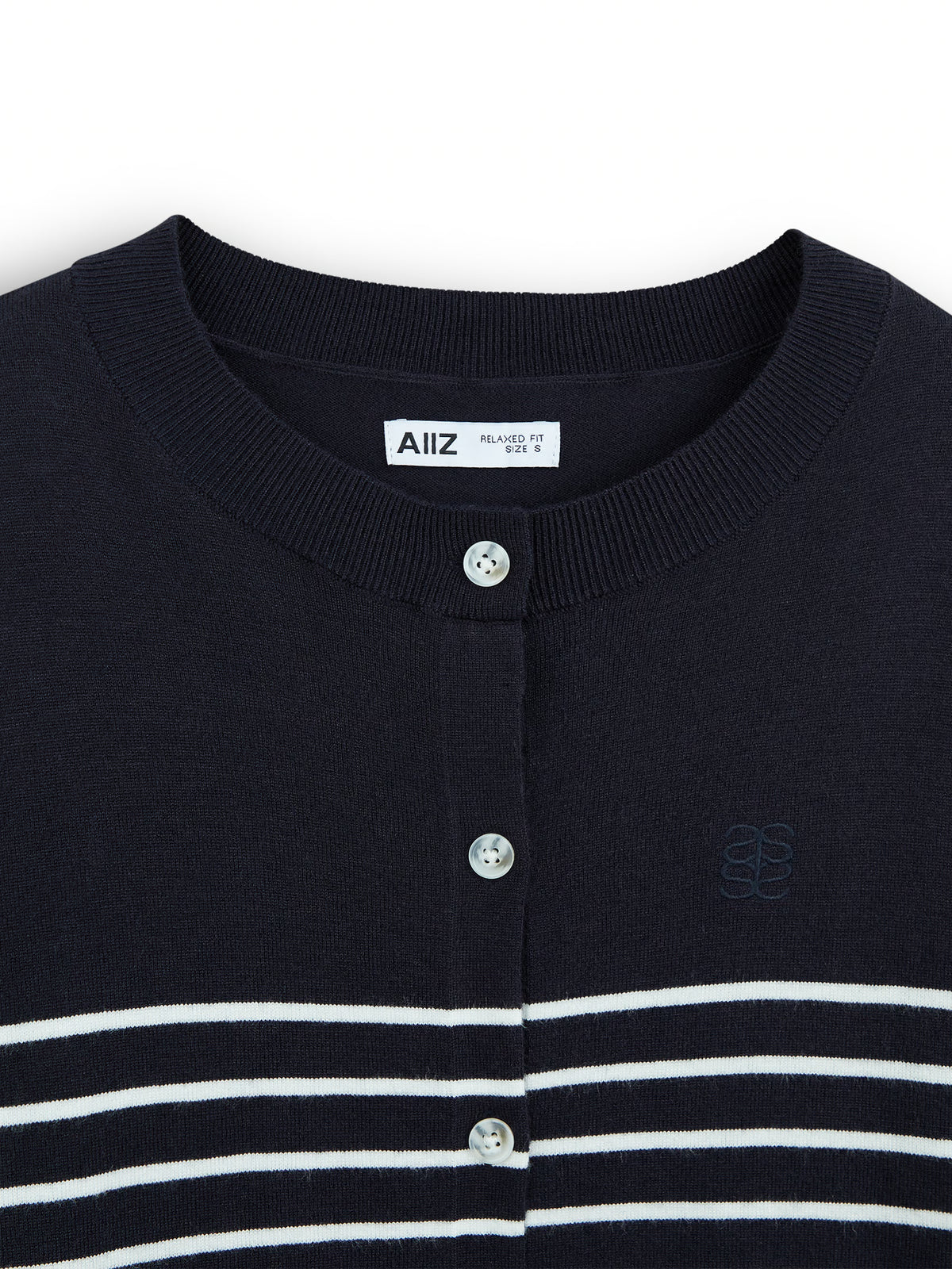 AIIZ Women's Stripe Cardigan