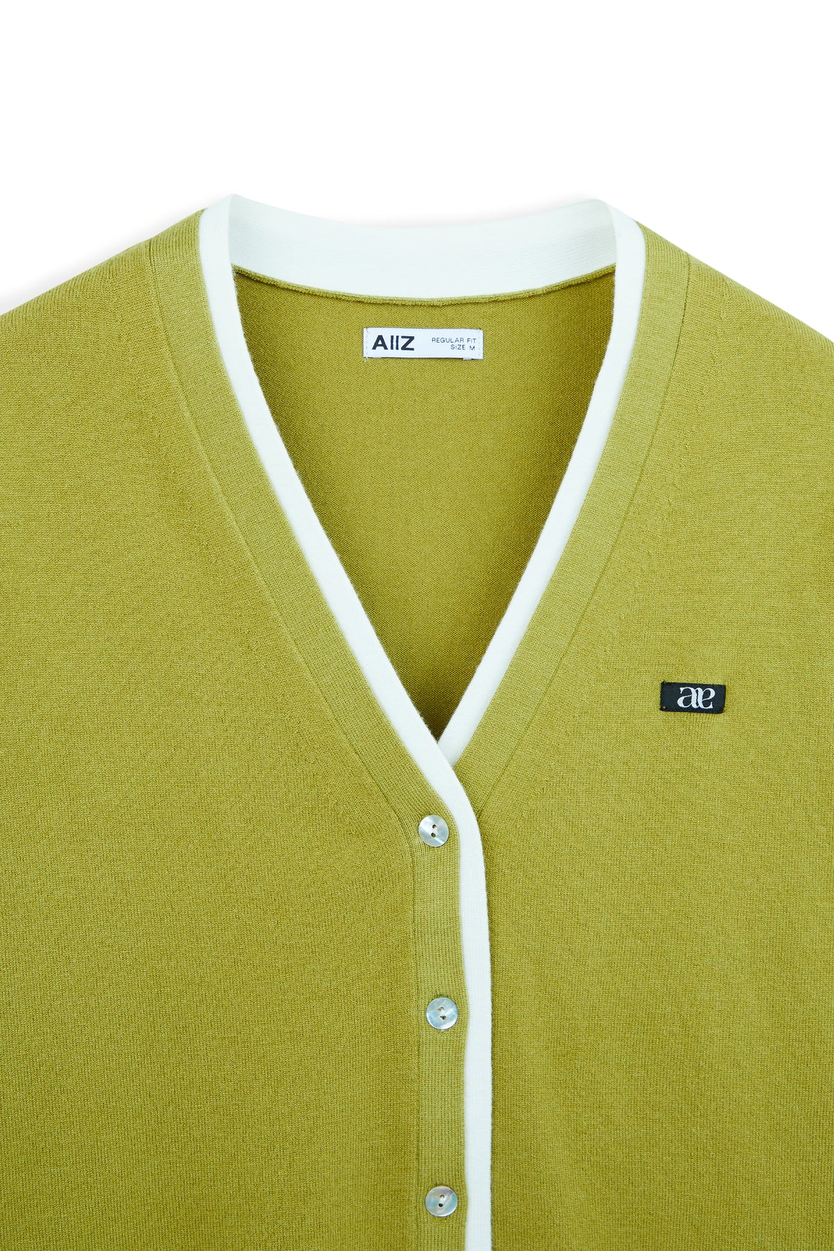 Women's Double Layered V-Neck Layer-Effect Cardigan