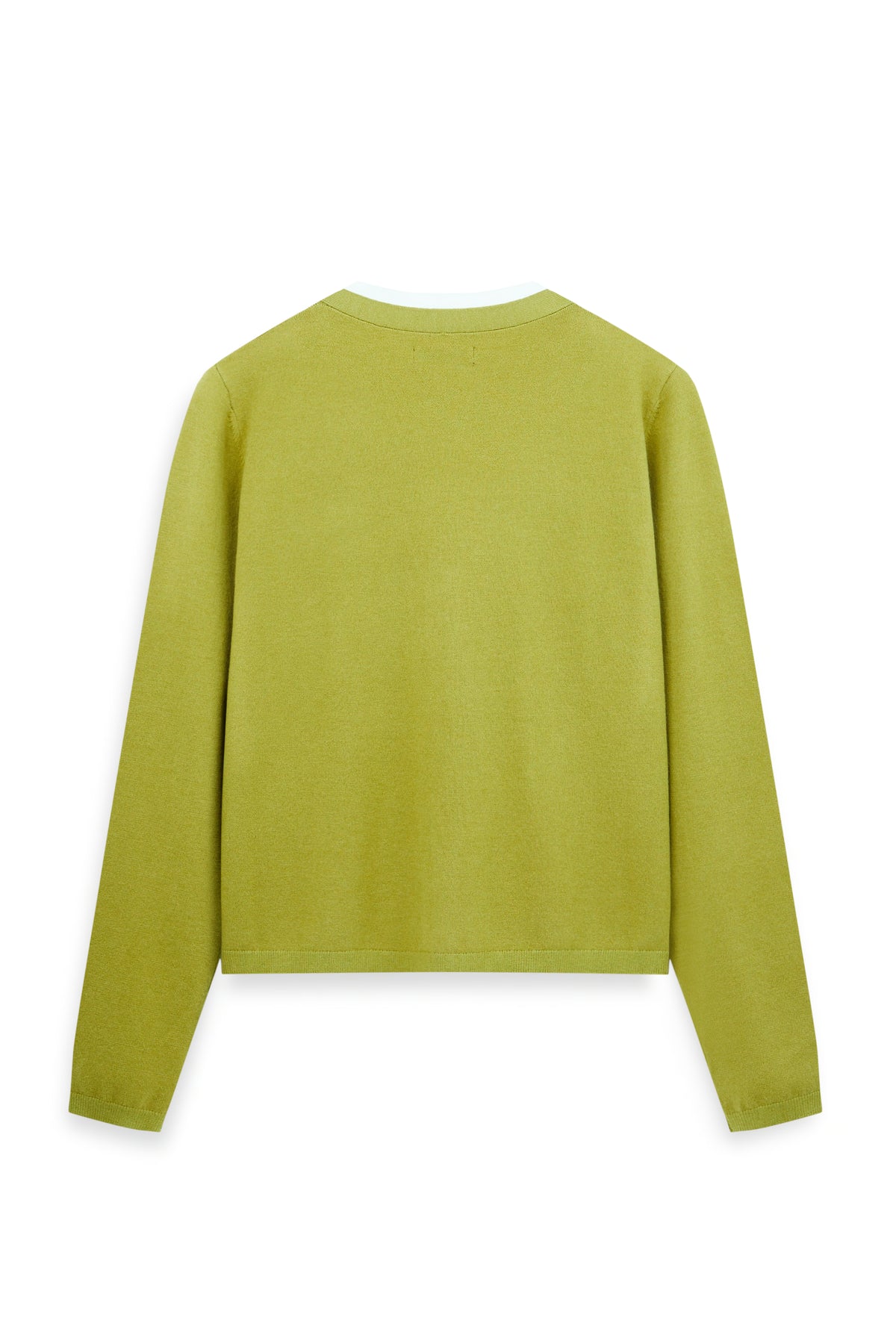 Women's Double Layered V-Neck Layer-Effect Cardigan