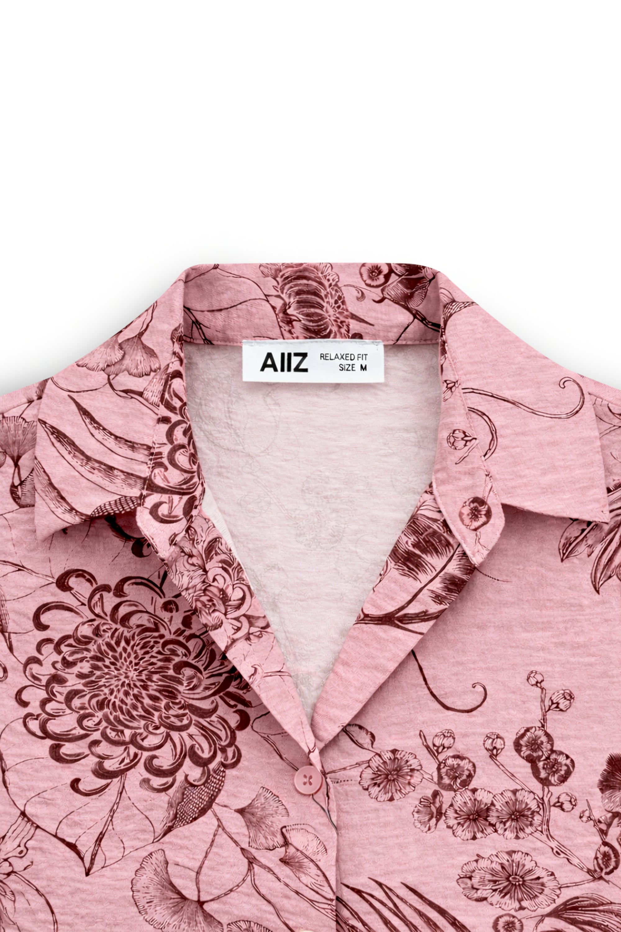 AIIZ Women's Wild West Gardens Printed Long Sleeve Shirt