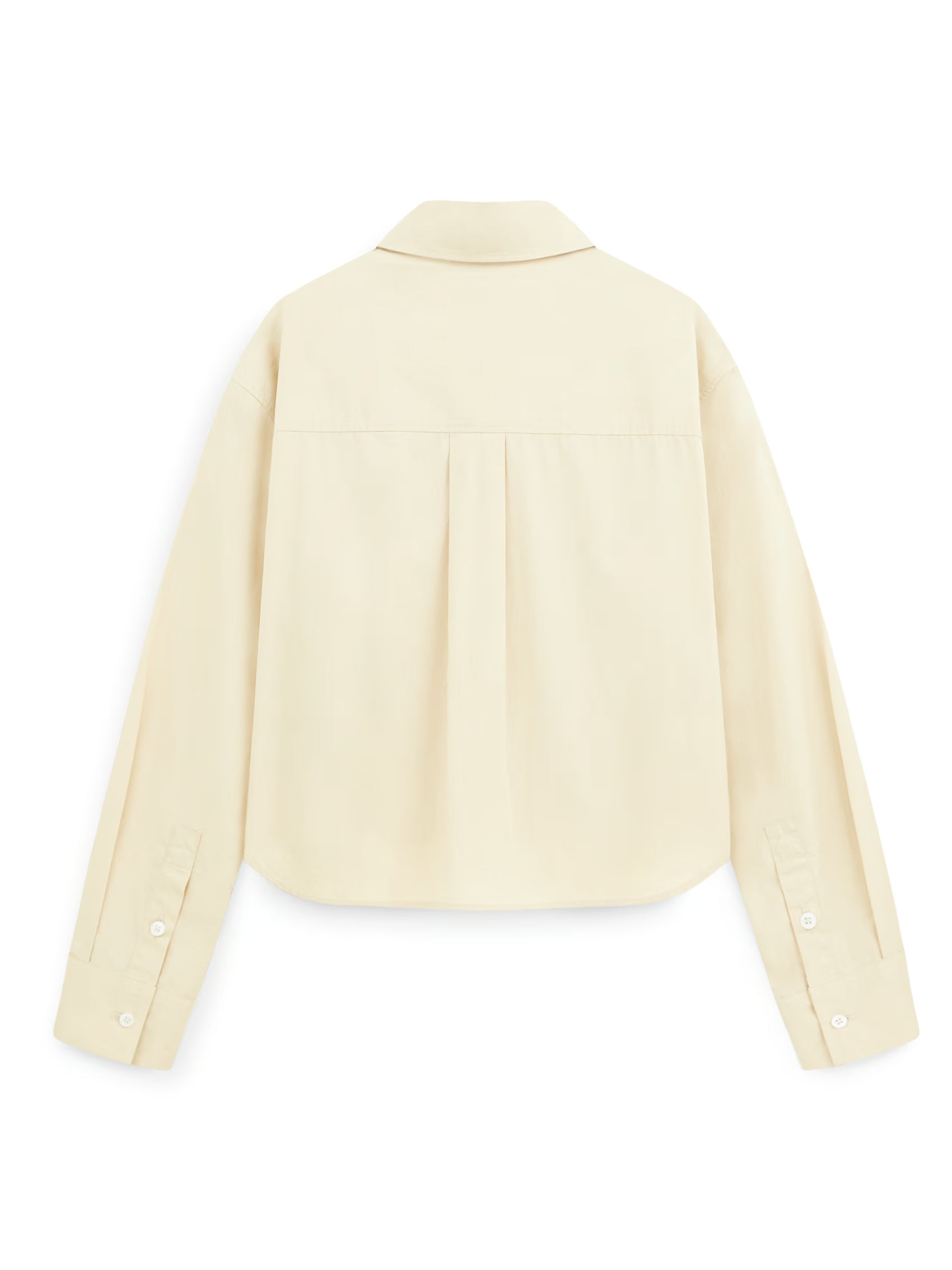 AIIZ Women's Cropped Long Sleeve Shirt