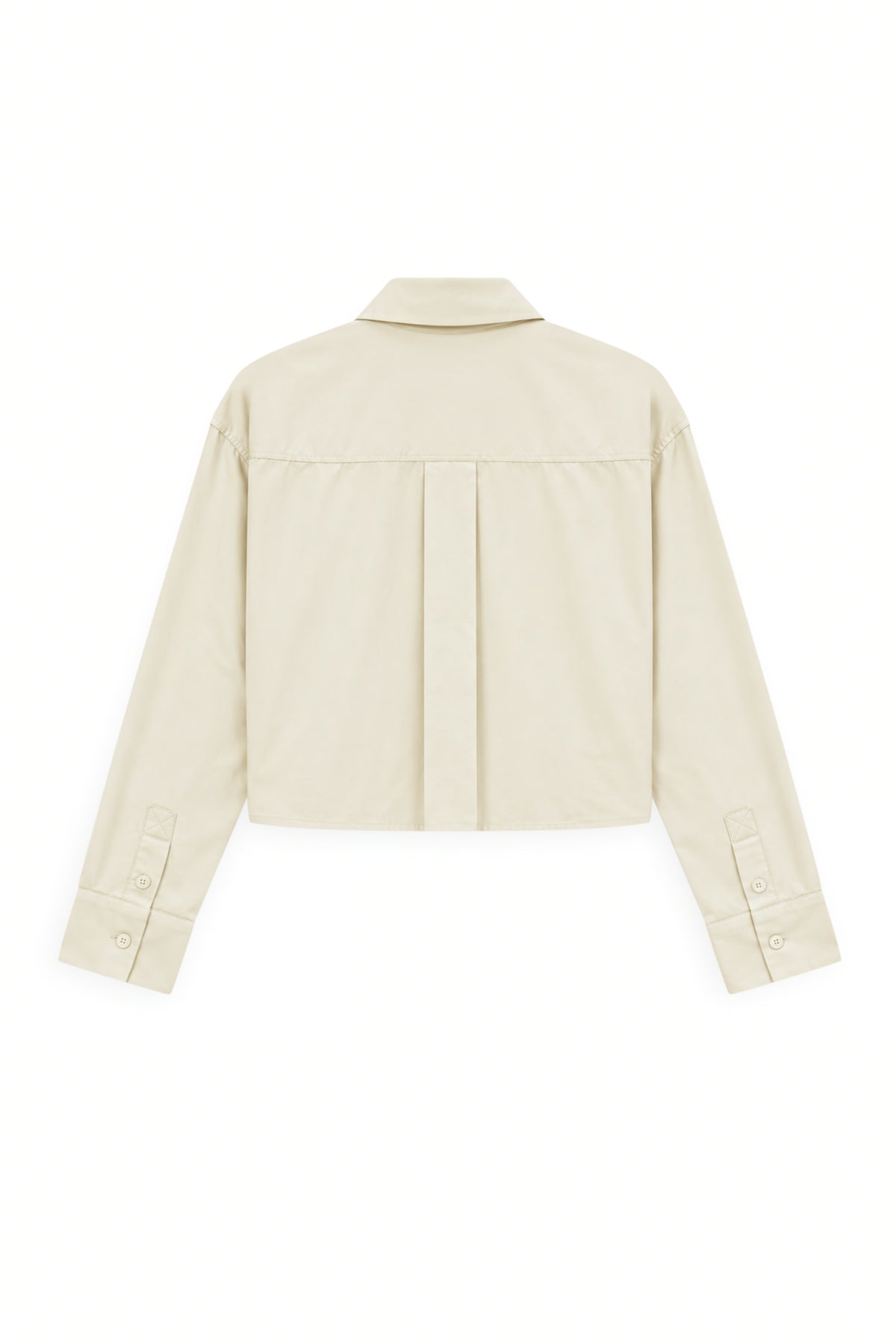 AIIZ Women's Pocket Boxy Long Sleeve Shirt